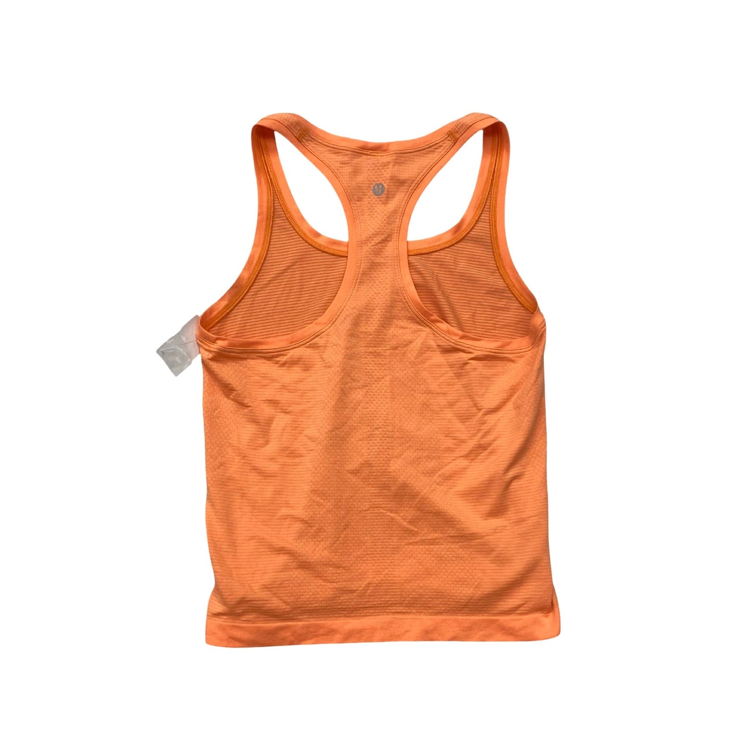 Athletic Tank Top By Lululemon In Orange, Size:6
