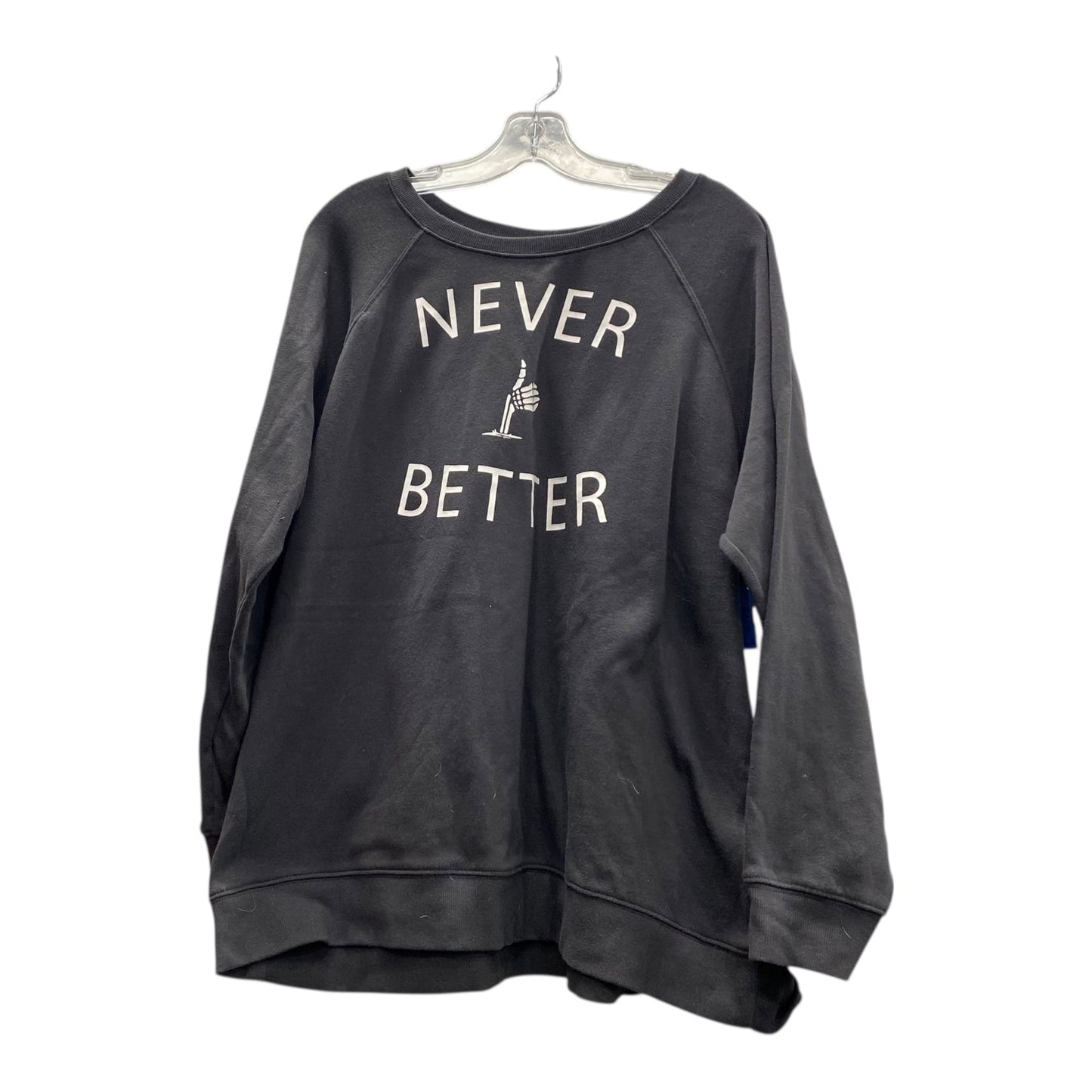 Top Ls By Torrid In Grey, Size:2X