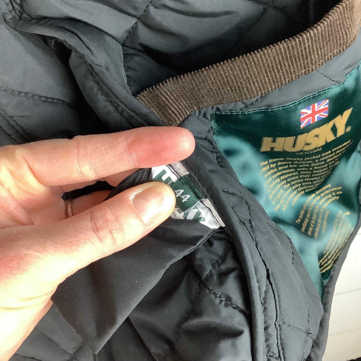 Jacket Puffer & Quilted By Cmb In Black, Size: 44 (Estimated S/M)