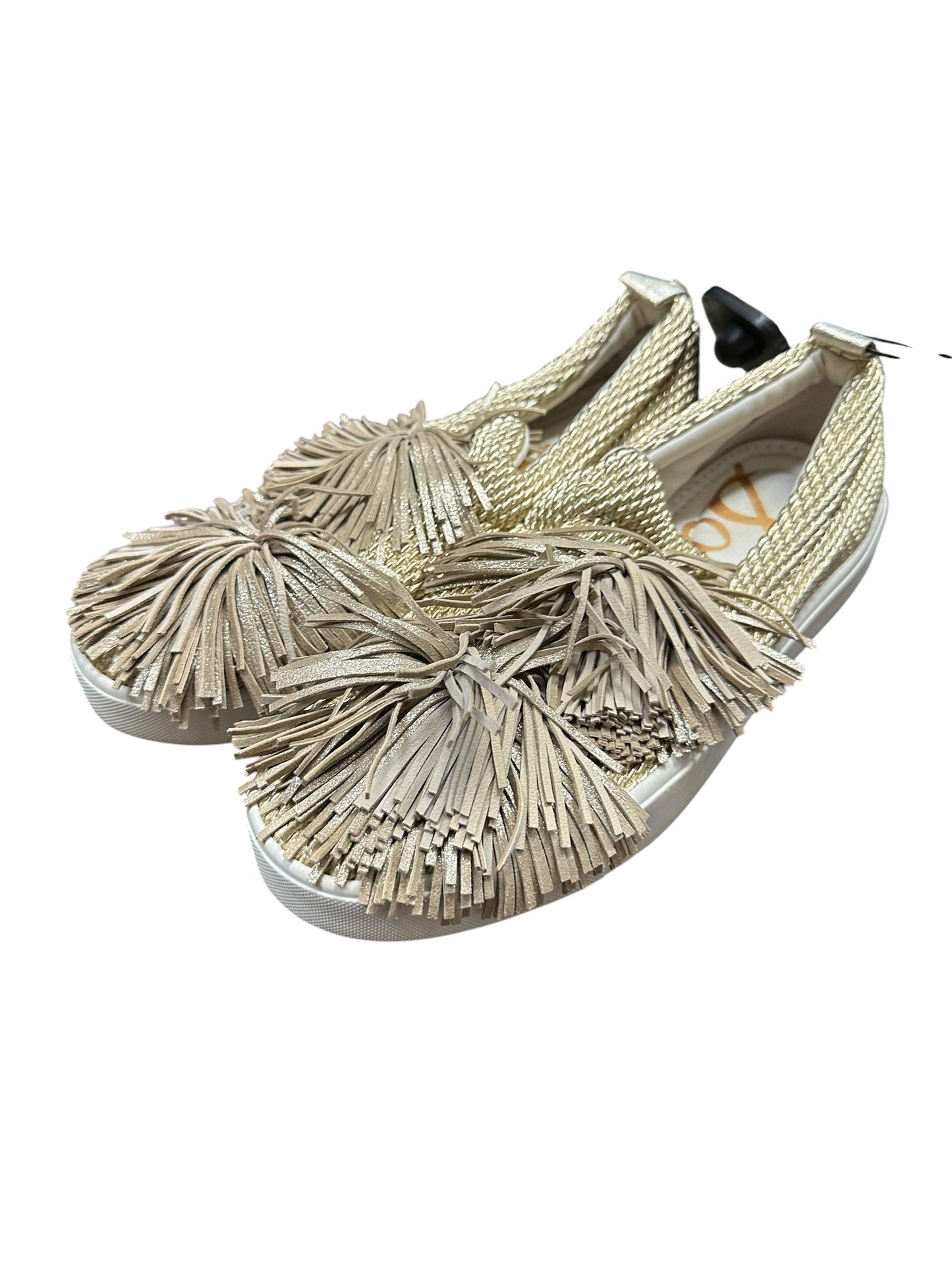 Shoes Flats By Sam Edelman In Gold, Size:6