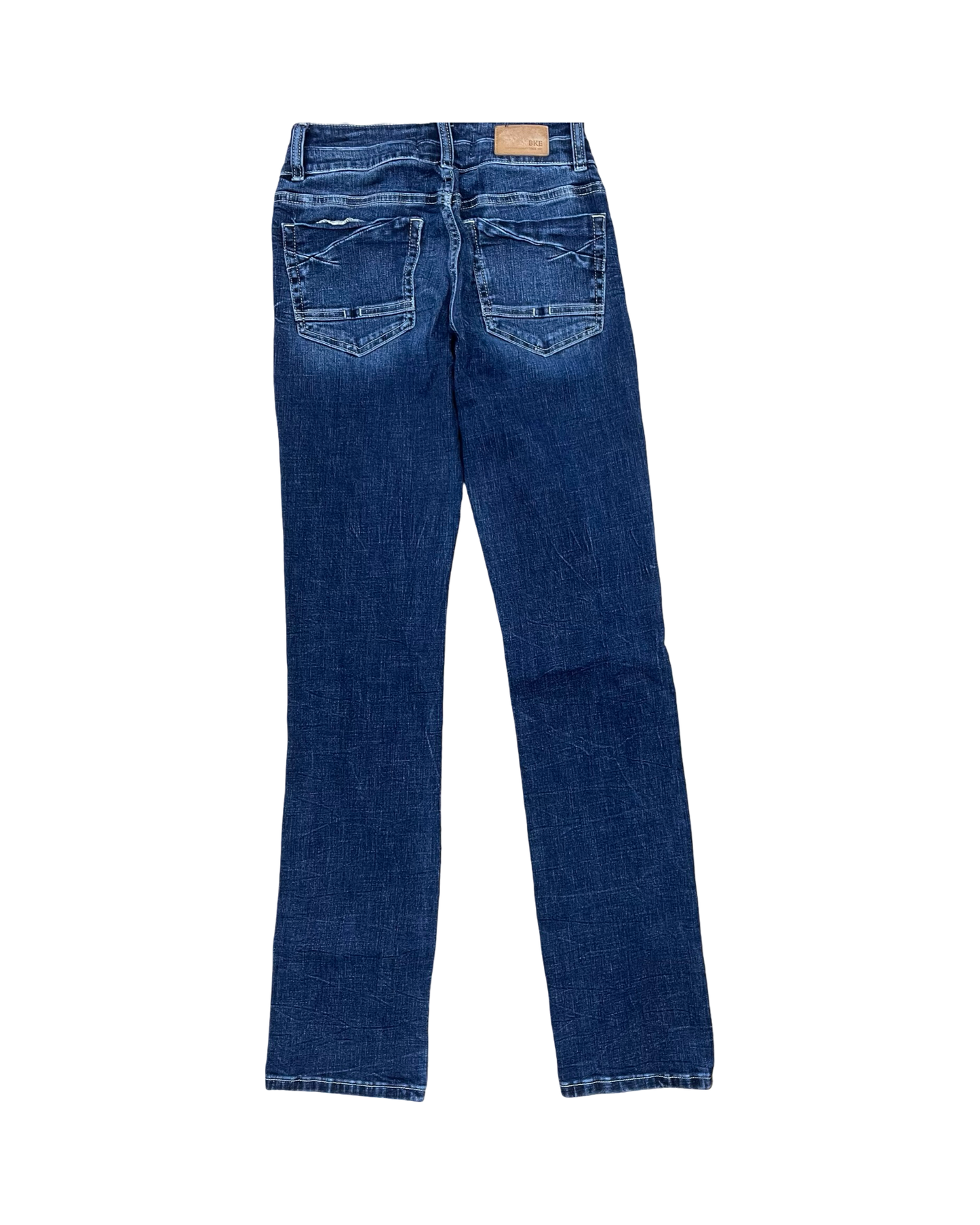Jeans Straight By Bke In Blue Denim, Size:2