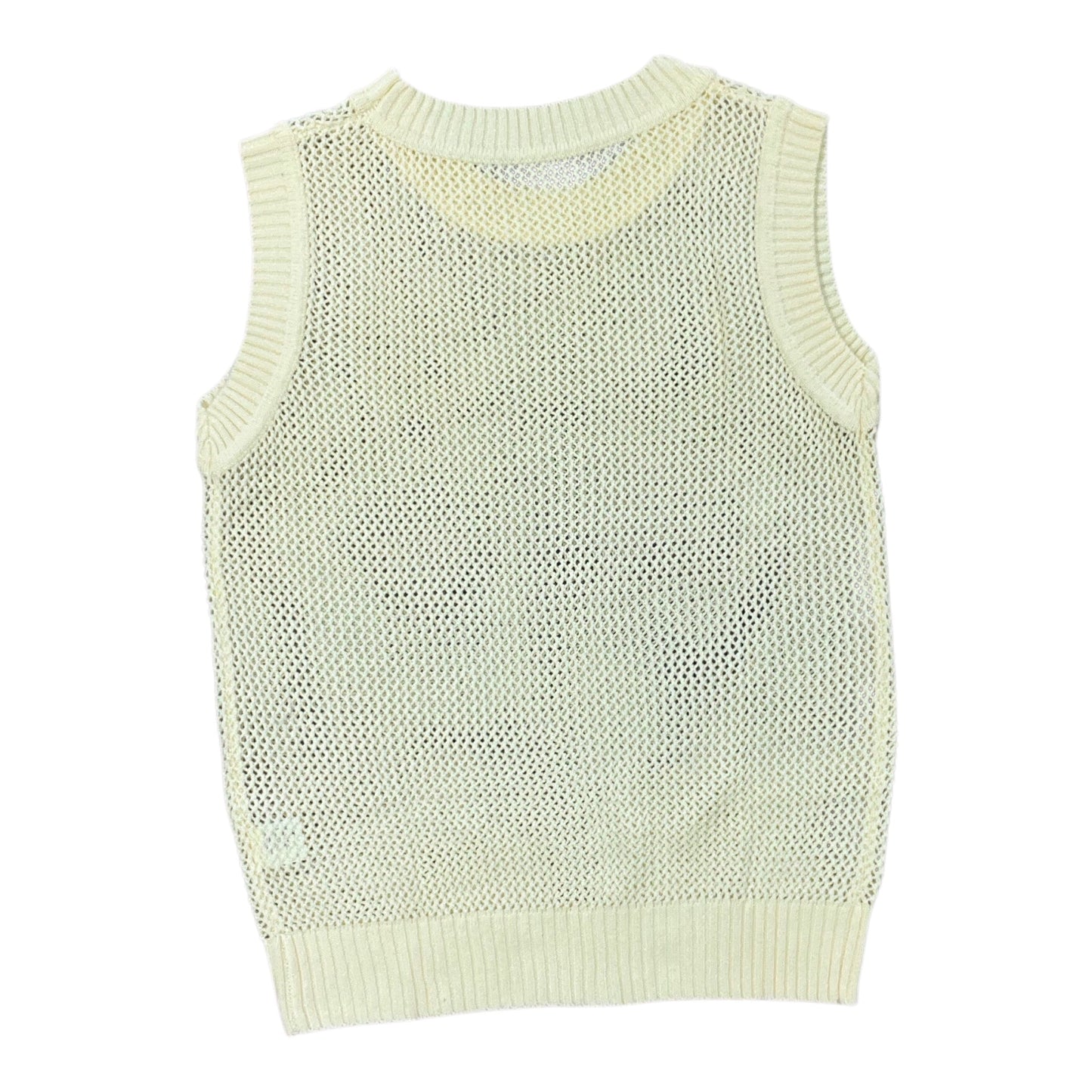 Top Sleeveless By Clothes Mentor In Yellow, Size:L