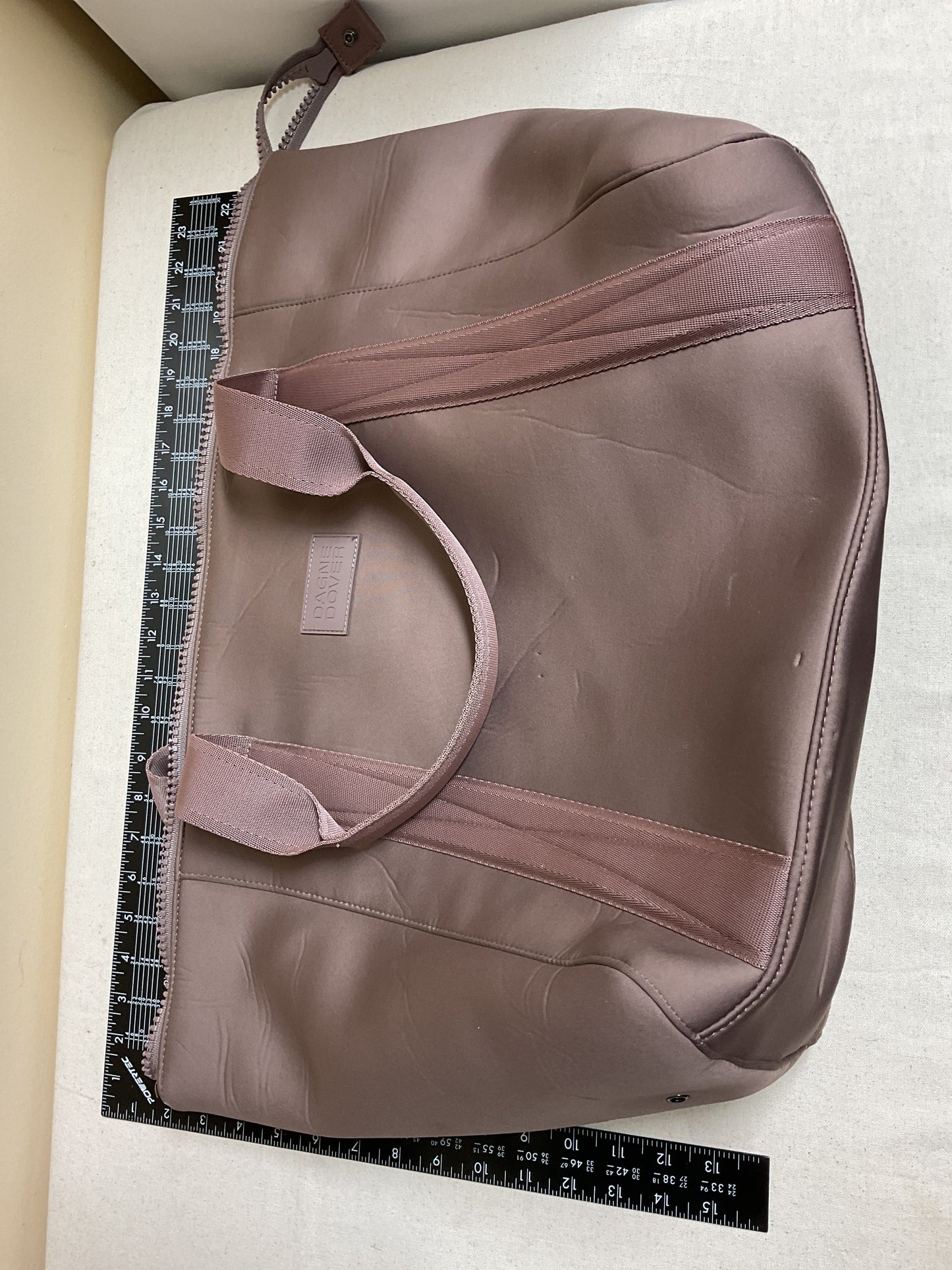 Tote By Clothes Mentor In Mauve, Size:Large