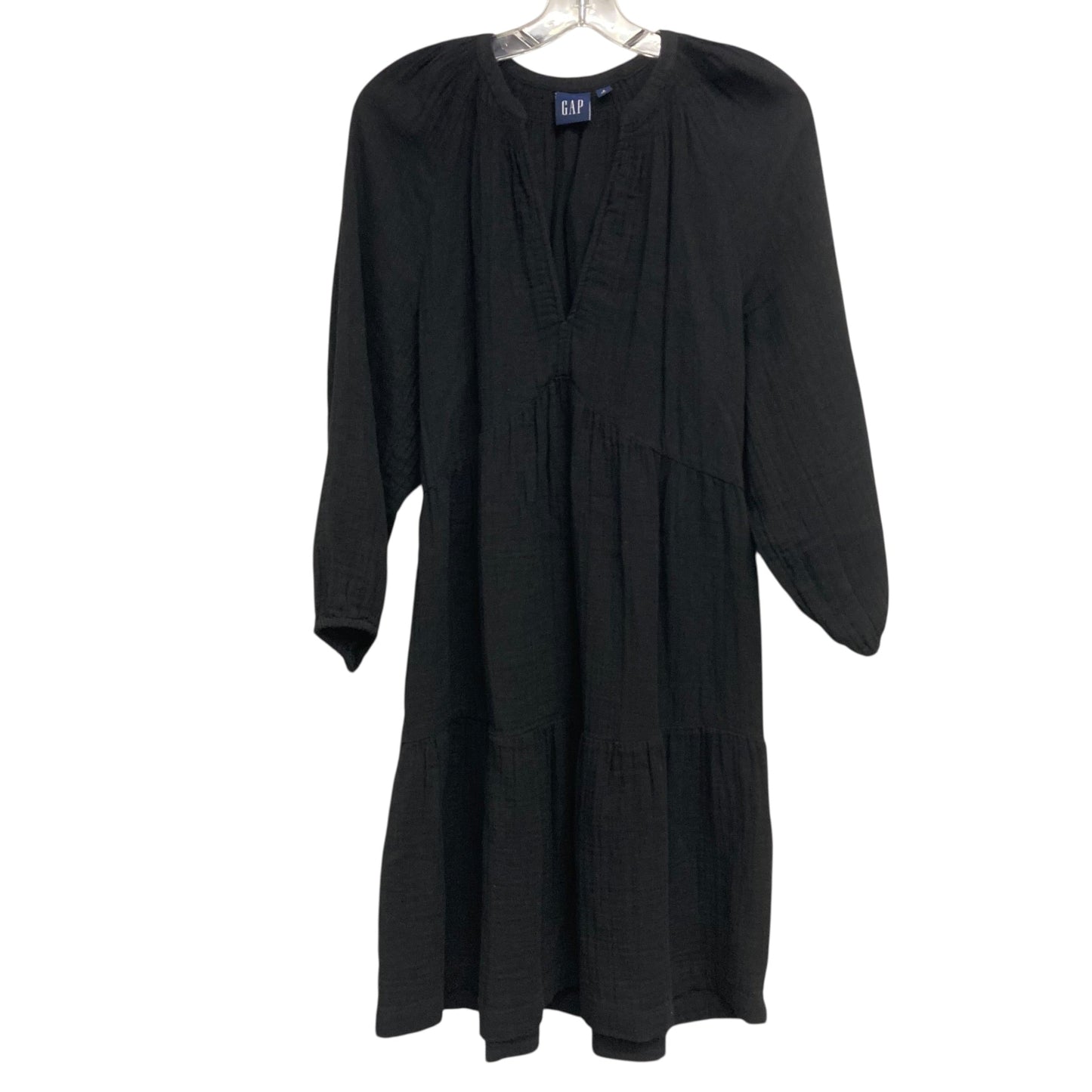 Dress Casual Midi By Gap In Black, Size:S