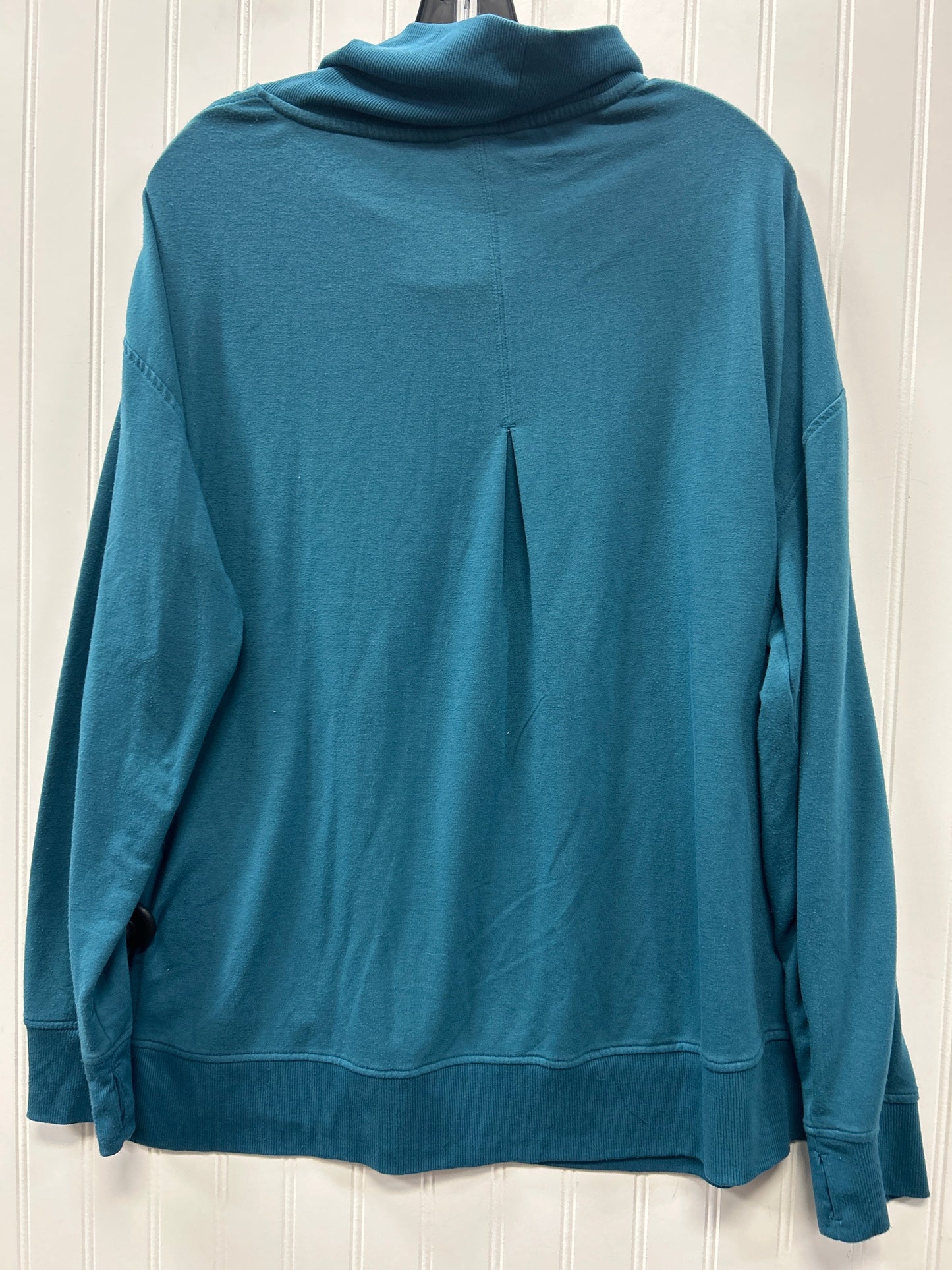 Sweatshirt Collar By Danskin In Blue, Size:Xl