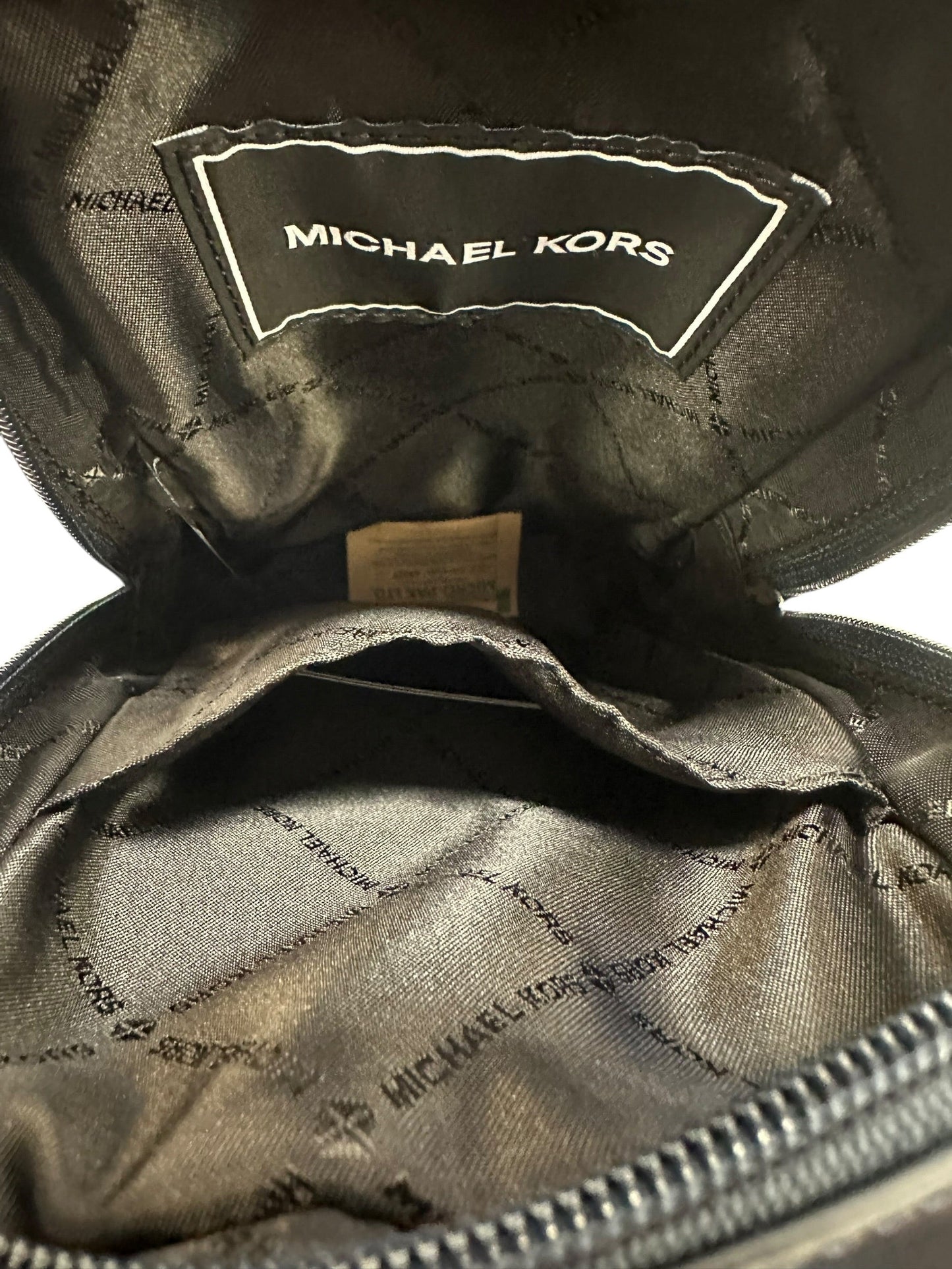 Crossbody Designer By Michael Kors In Blue, Size:Small