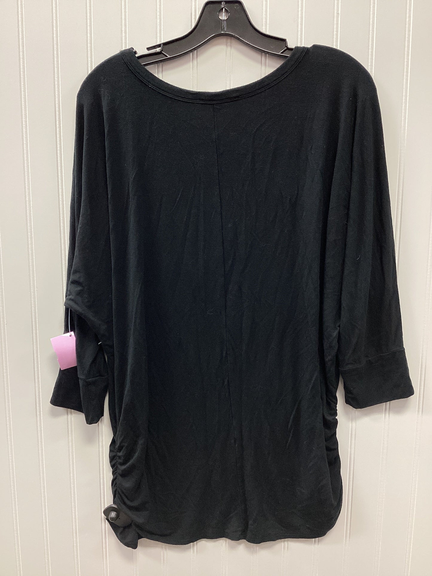 Top Ls By Zenana Outfitters In Black, Size:Xl