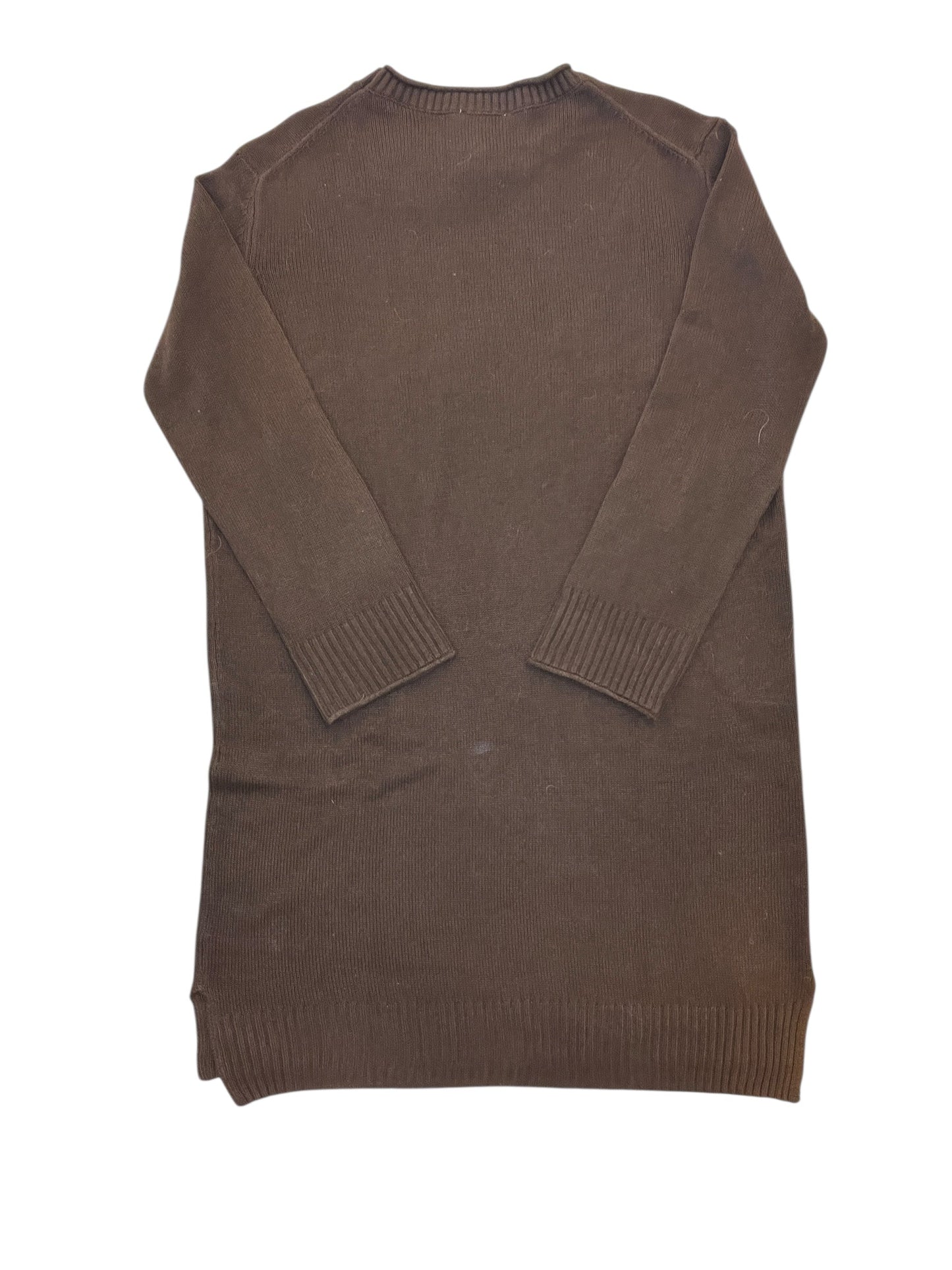 Dress Sweater By Jessica Simpson In Brown, Size:M