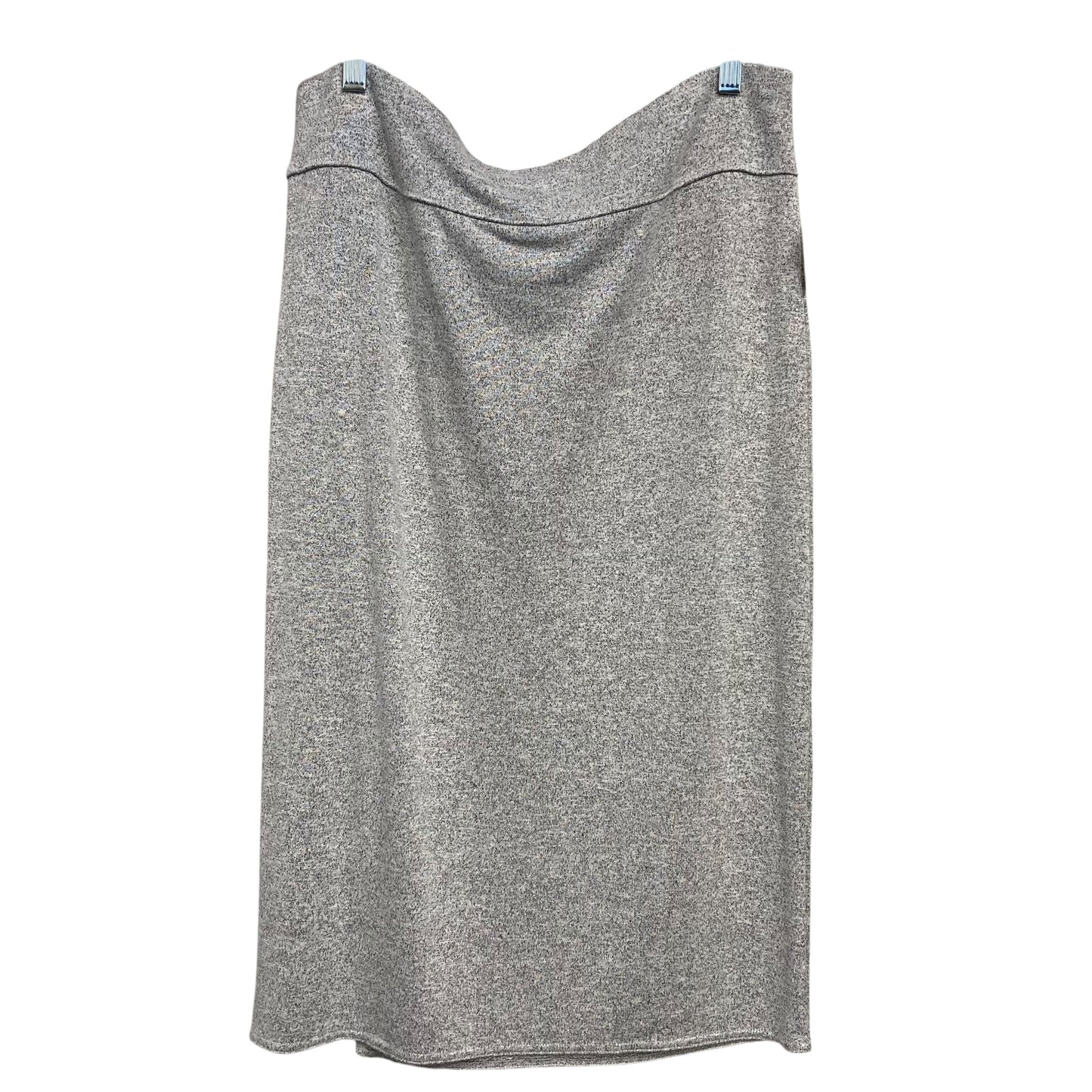 Skirt Midi By Loft In Grey, Size:12