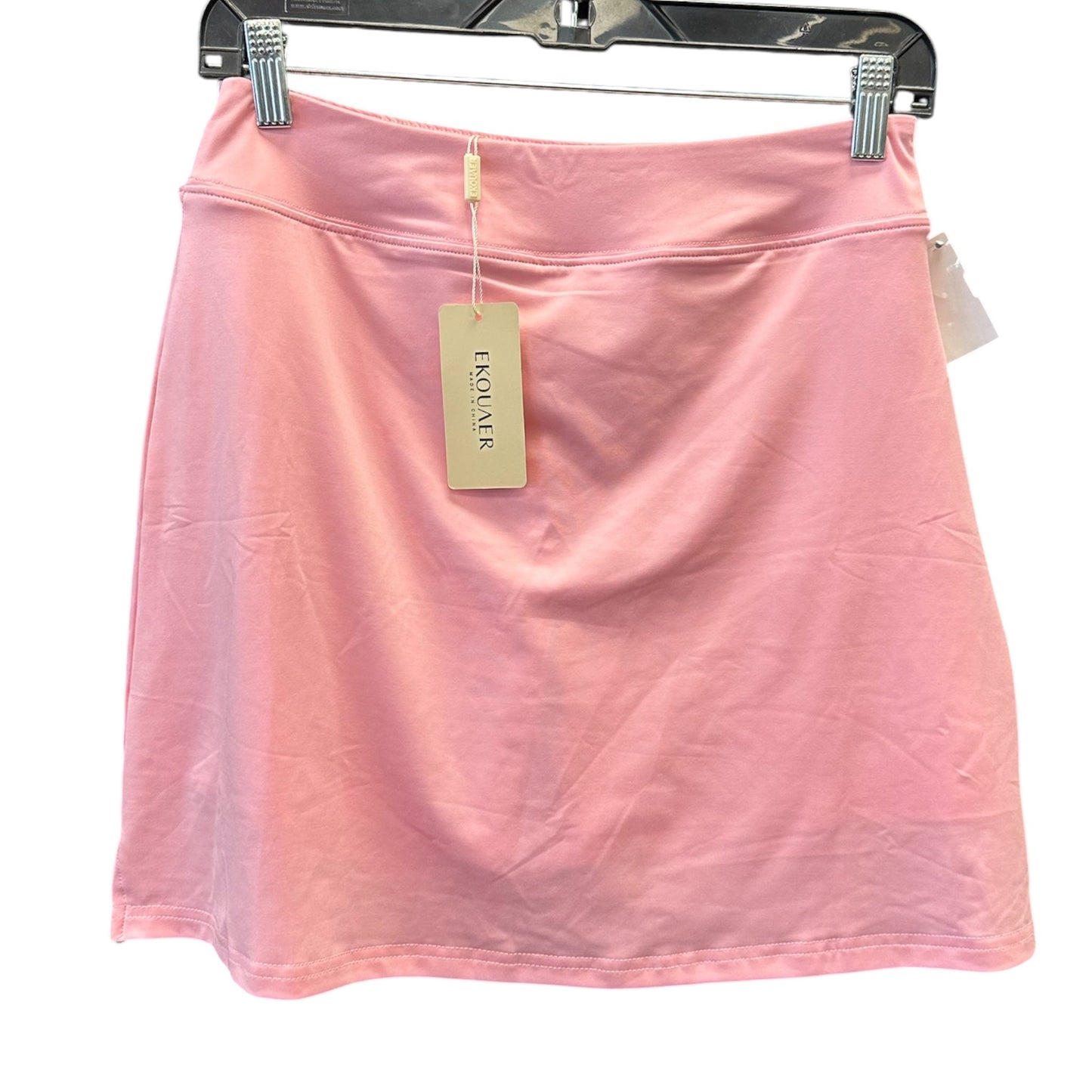 Athletic Skort By Ekouaer In Pink, Size:S