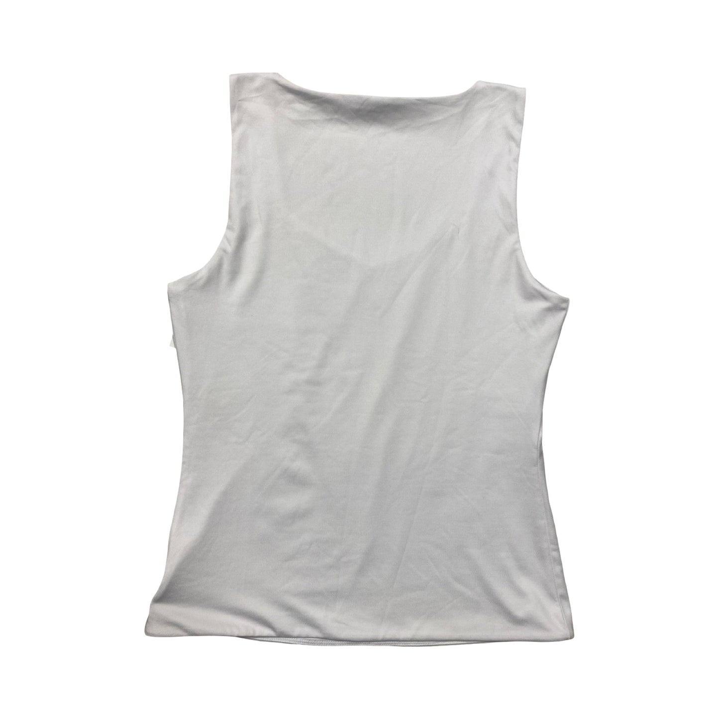 Top Sleeveless By Halogen In White, Size:Xs