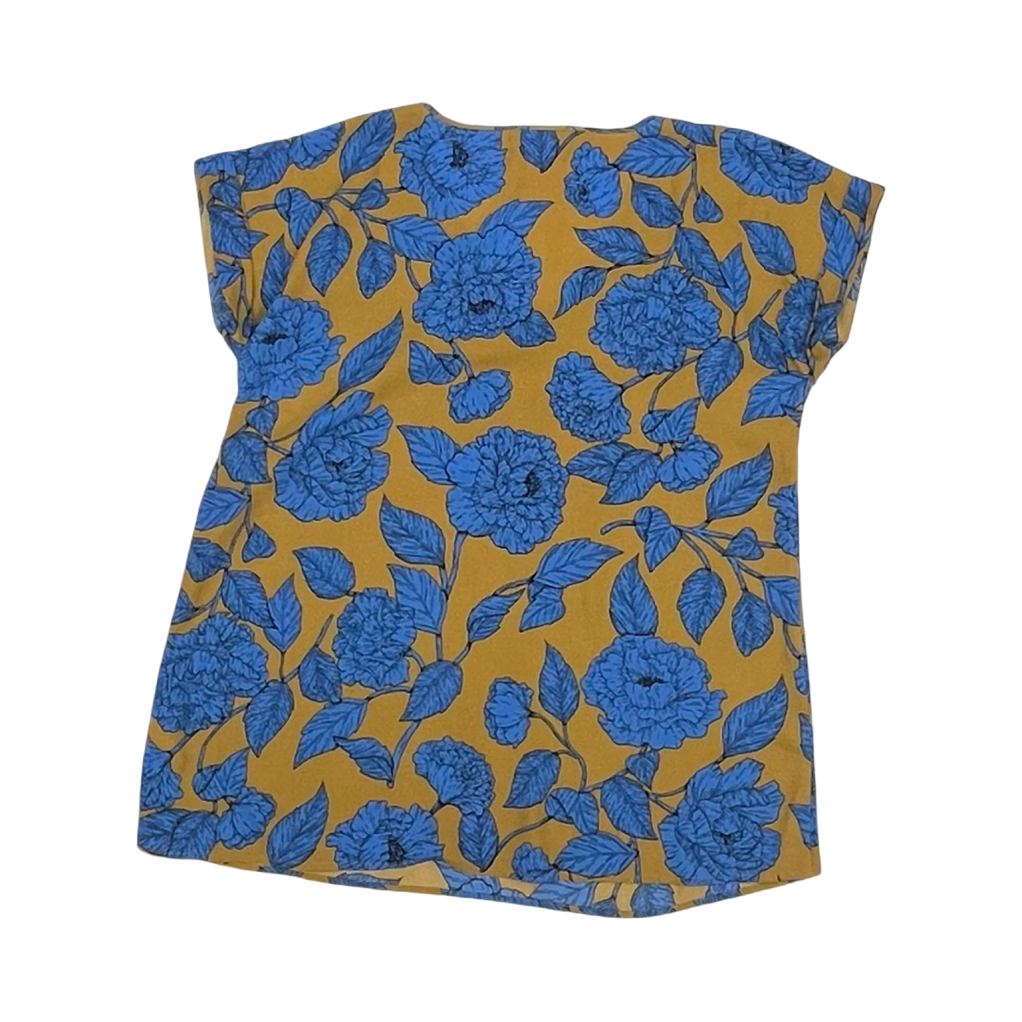 Mat Top Ss By Motherhood In Blue & Orange, Size:S