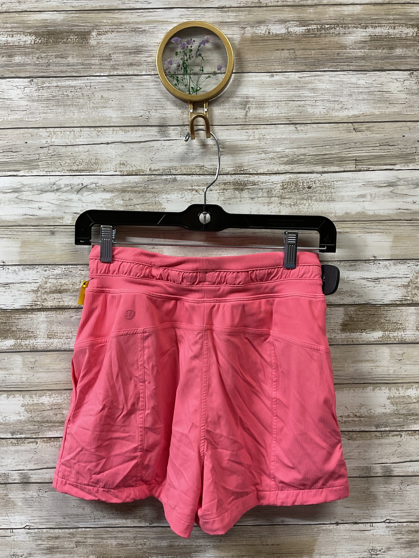 Athletic Shorts By Lululemon In Pink, Size:2