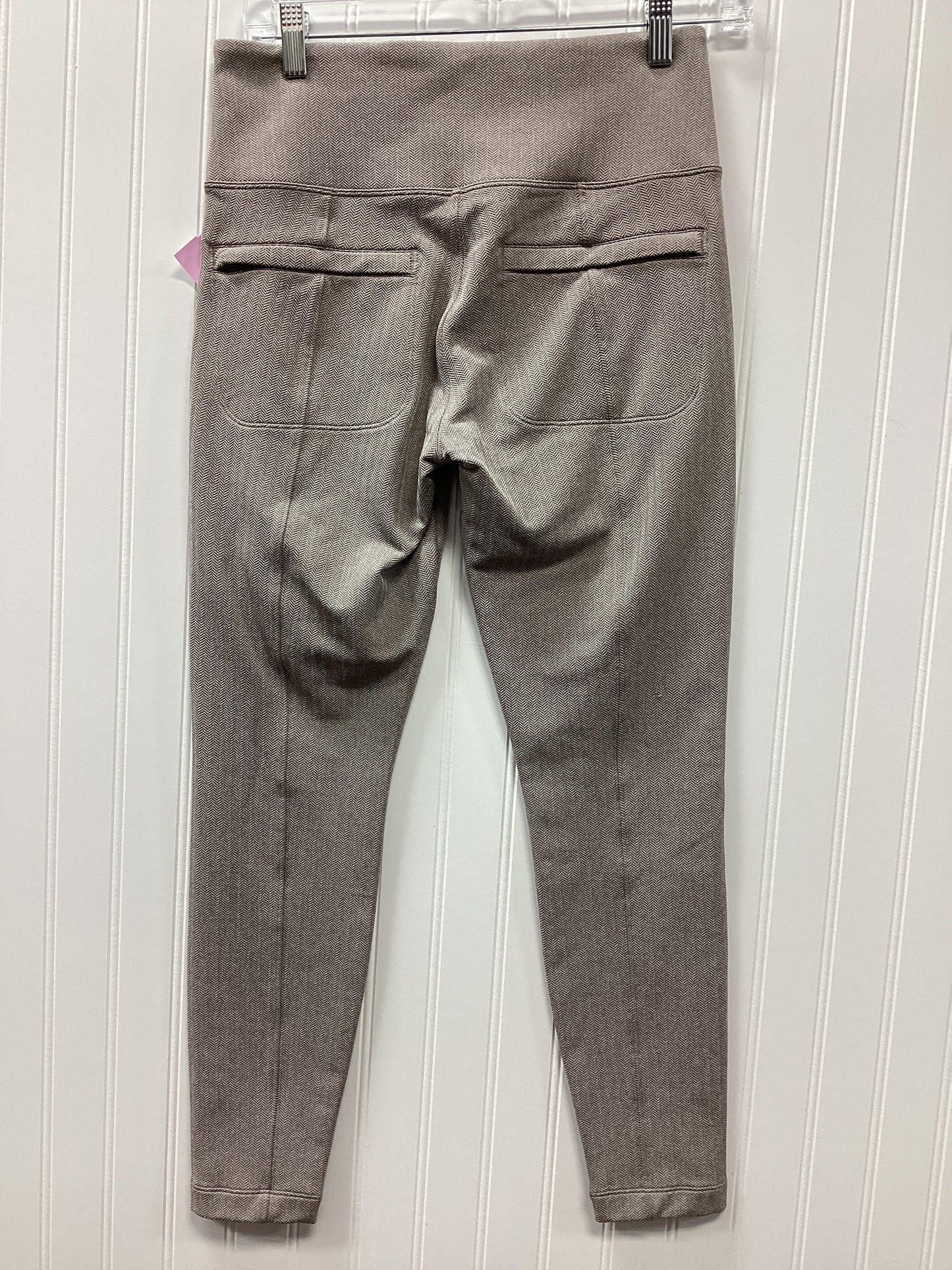 Athletic Leggings By Athleta In Cream, Size:M