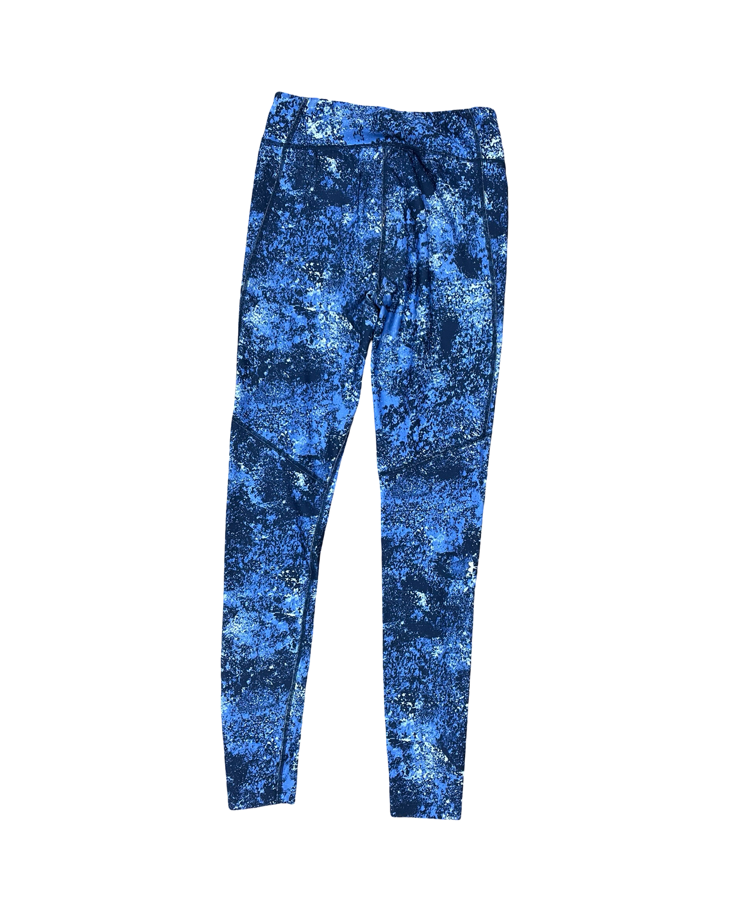 Athletic Leggings By Under Armour In Blue, Size:M