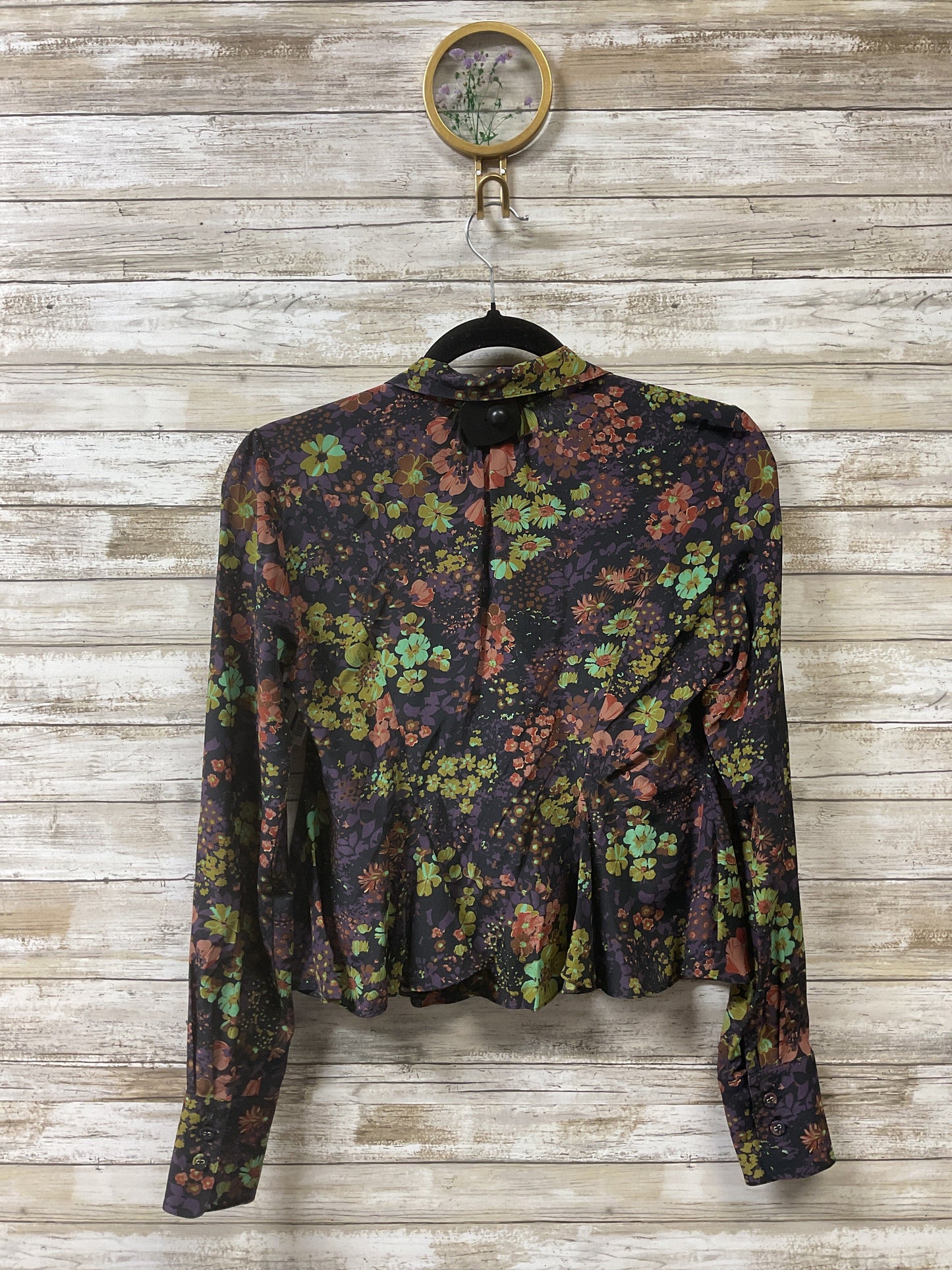 Blouse Ls By Cma In Floral Print, Size:0