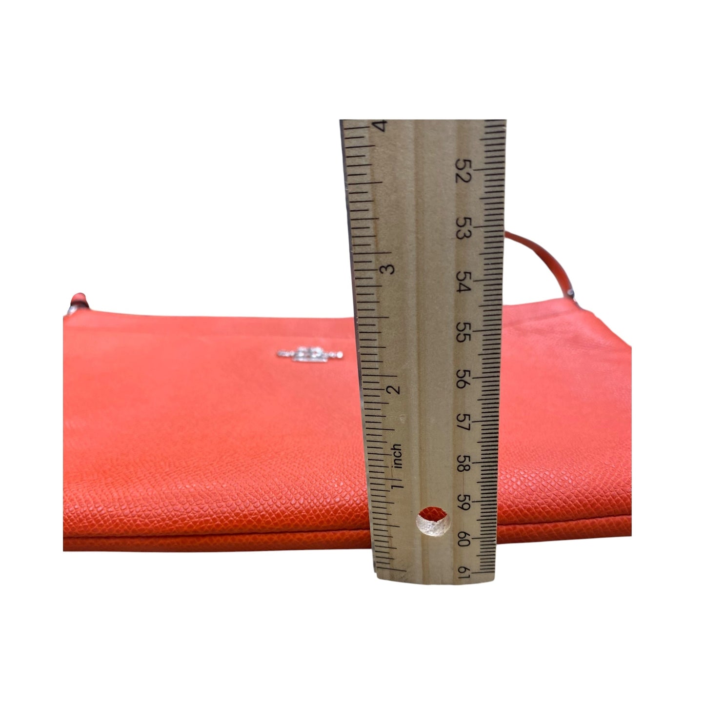 Handbag Designer By Coach In Orange, Size:Medium