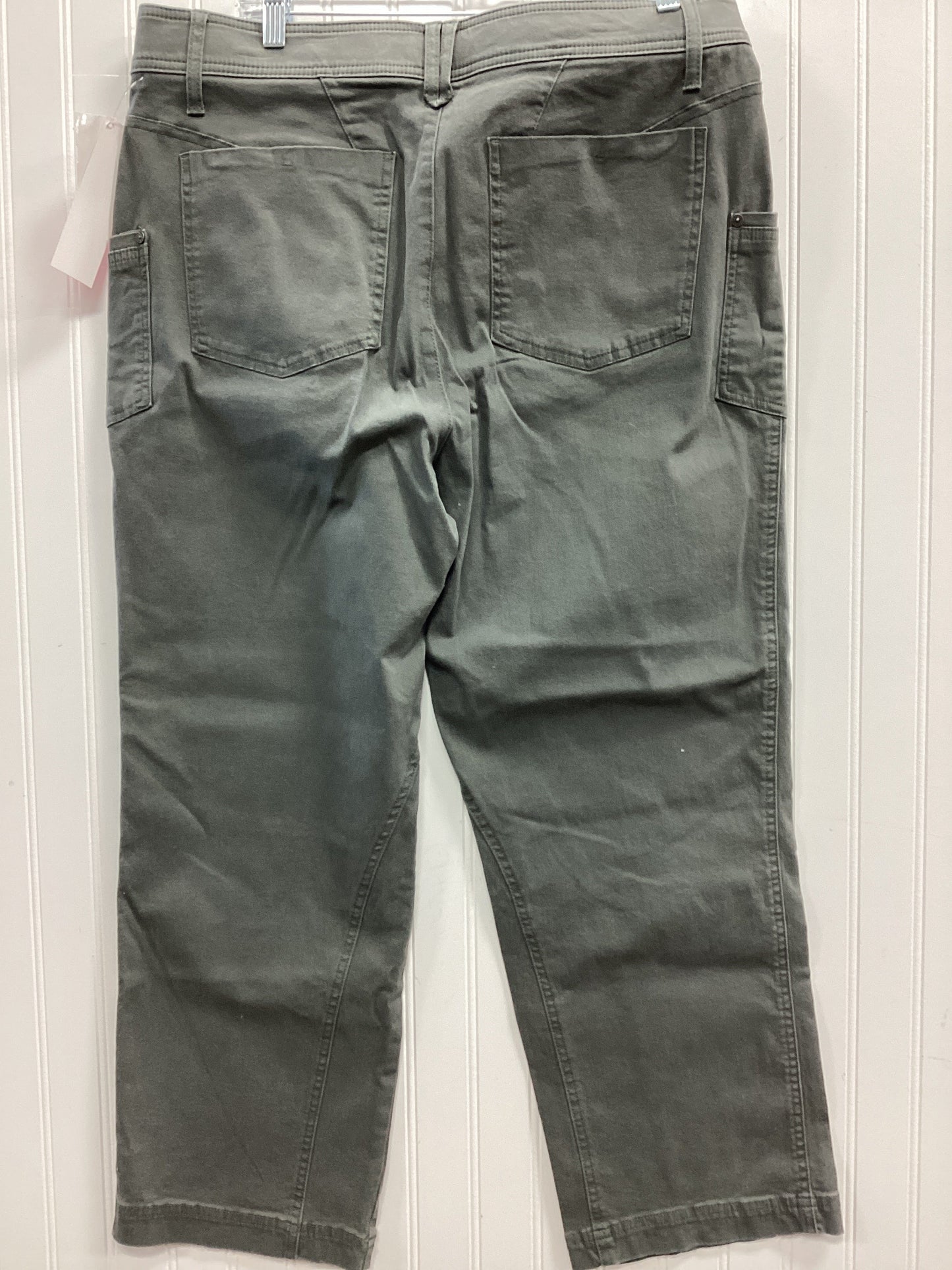 Pants Cargo & Utility By Democracy In Grey, Size:16