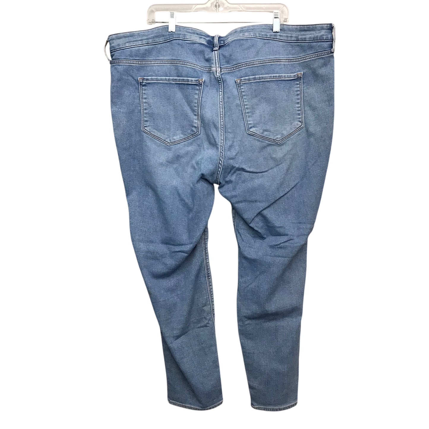 Jeans Skinny By Old Navy In Blue Denim, Size:22