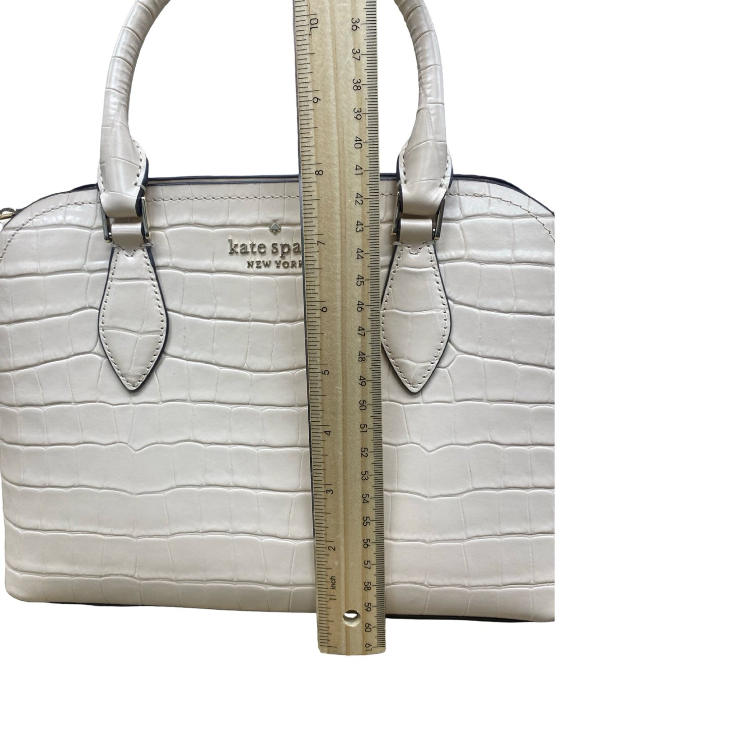 Handbag Designer By Kate Spade In Beige, Size:Small