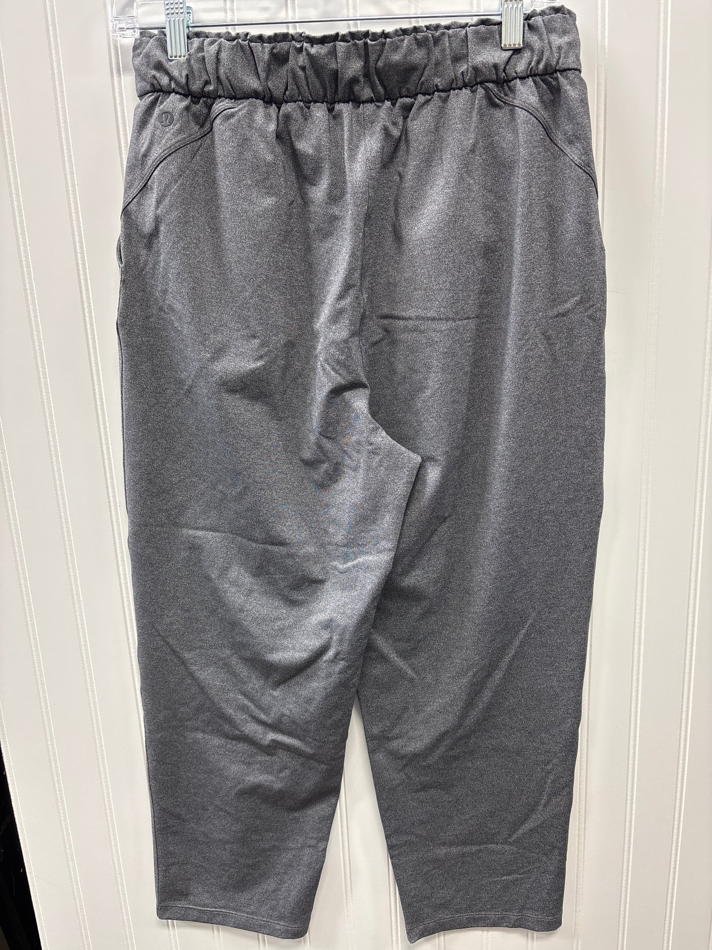 Athletic Pants By Lululemon In Grey, Size:8