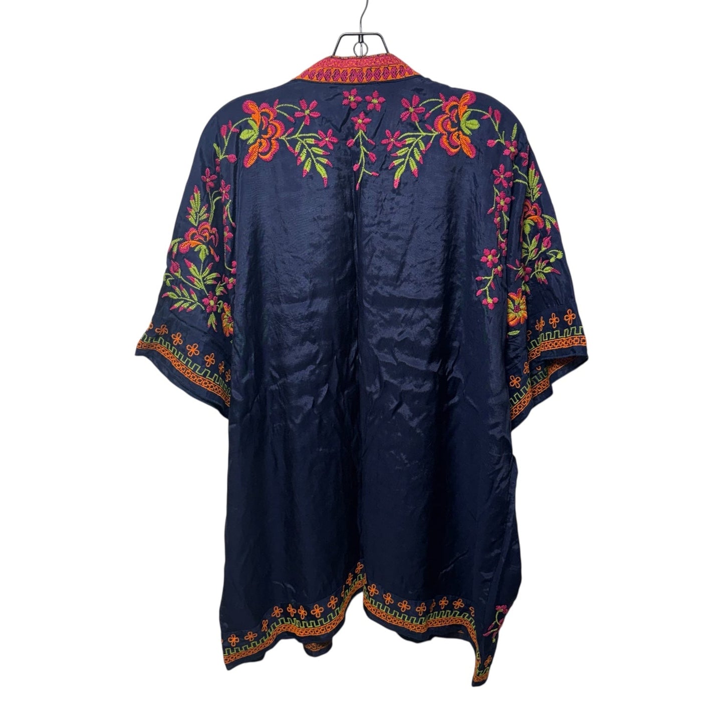 Kimono By Chelsea And Theodore In Navy, Size: L