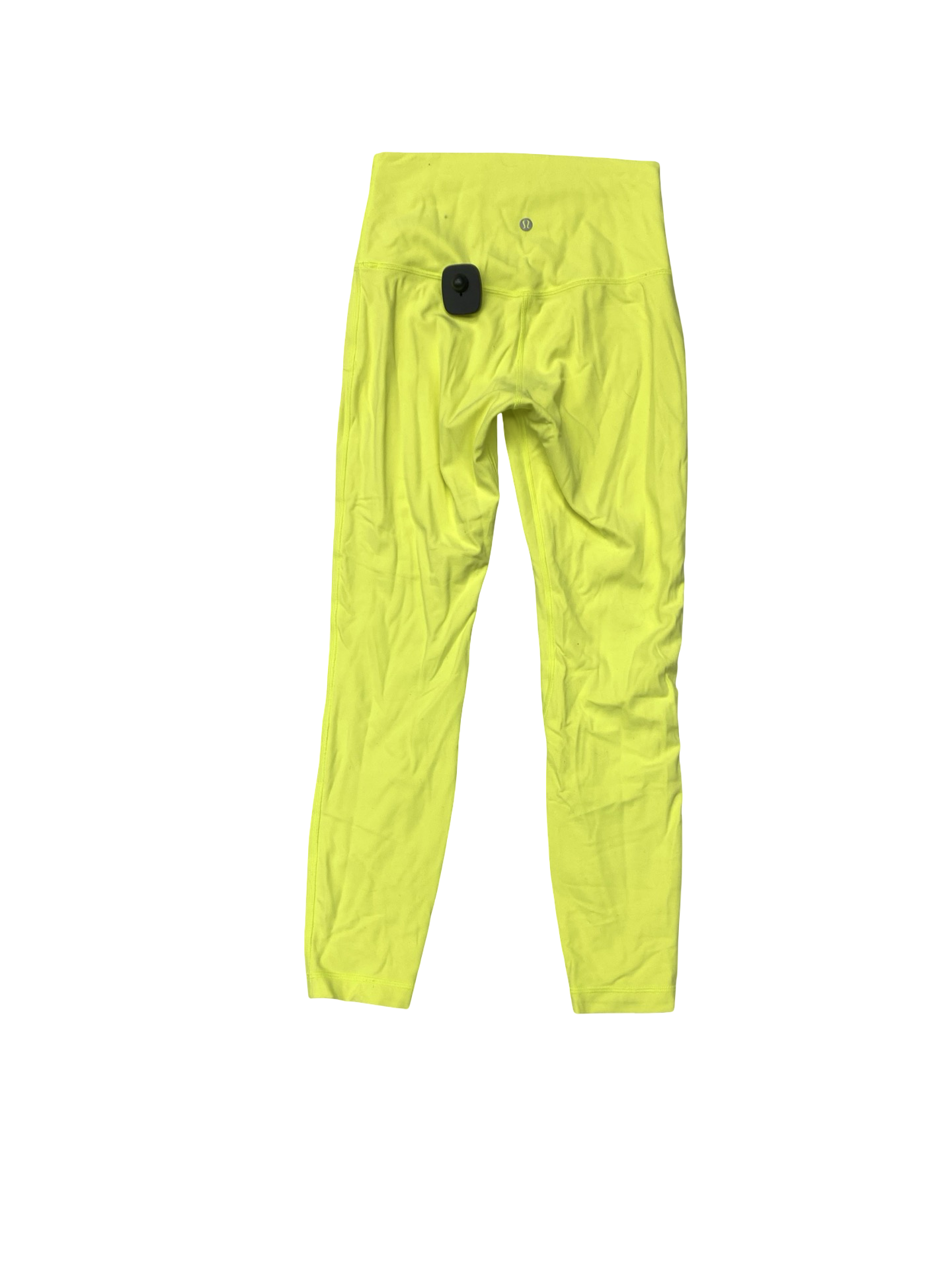 Athletic Leggings By Lululemon In Yellow, Size:6