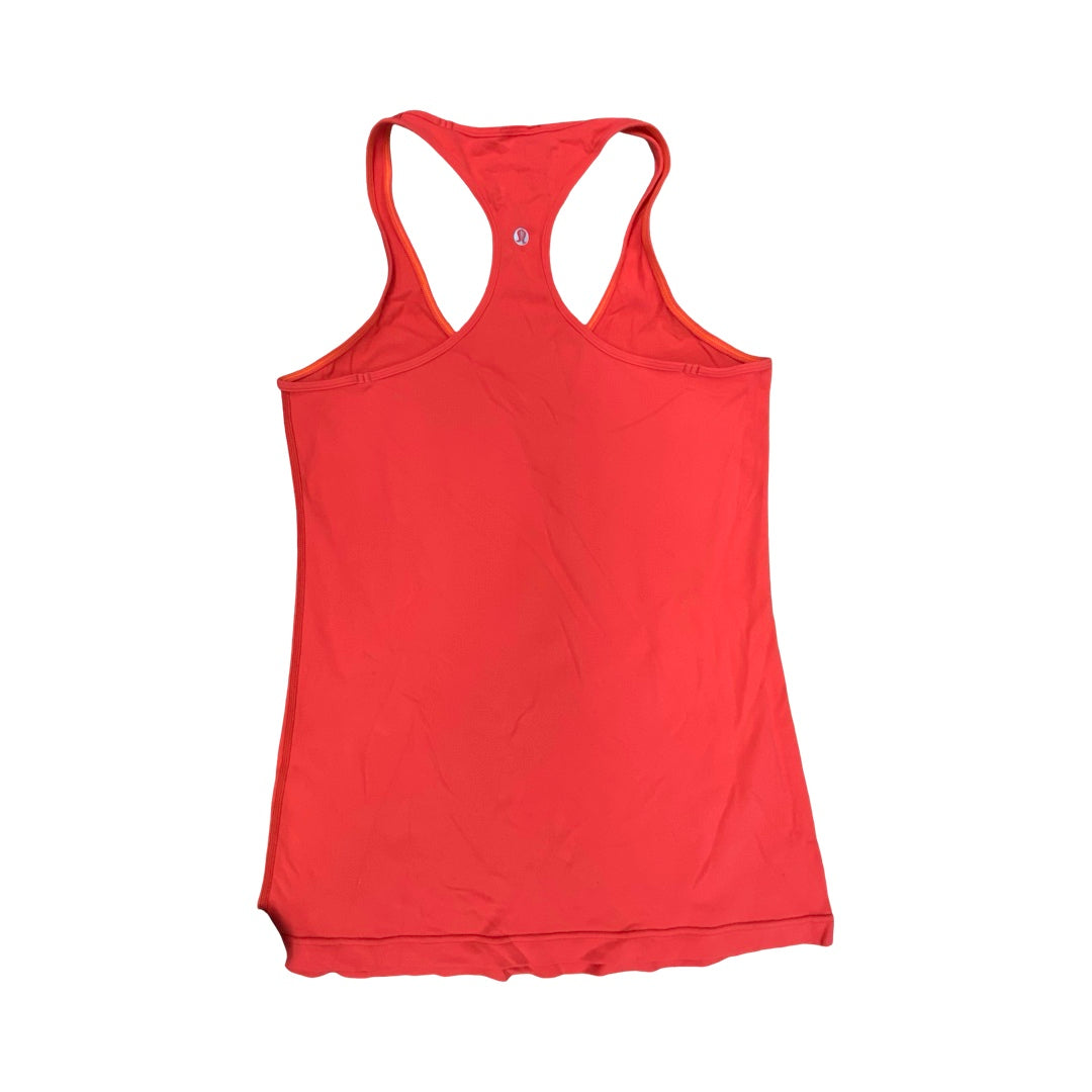 Athletic Tank Top By Lululemon In Pink, Size:10