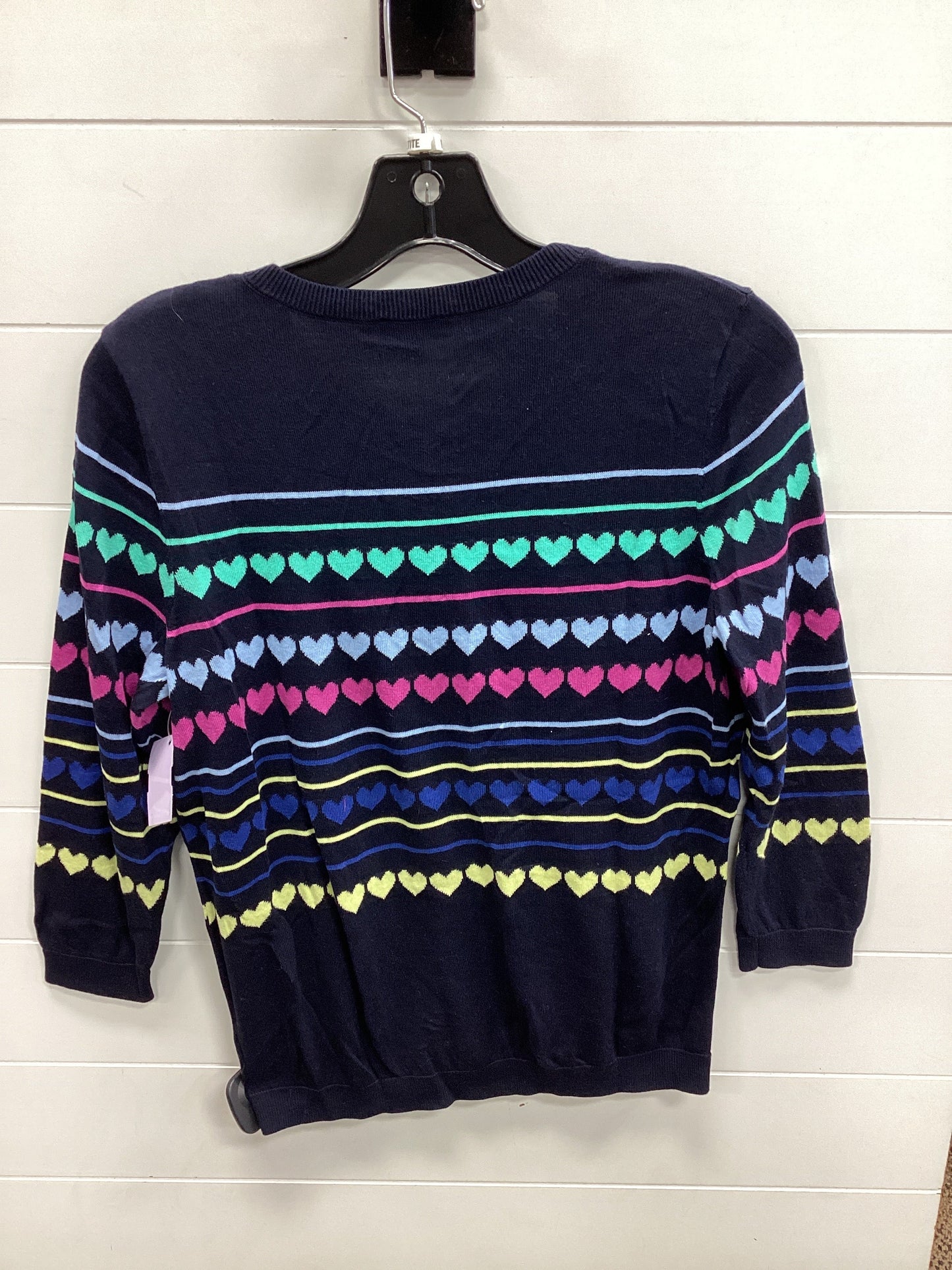 Cardigan By Talbots In Blue, Size:Lp