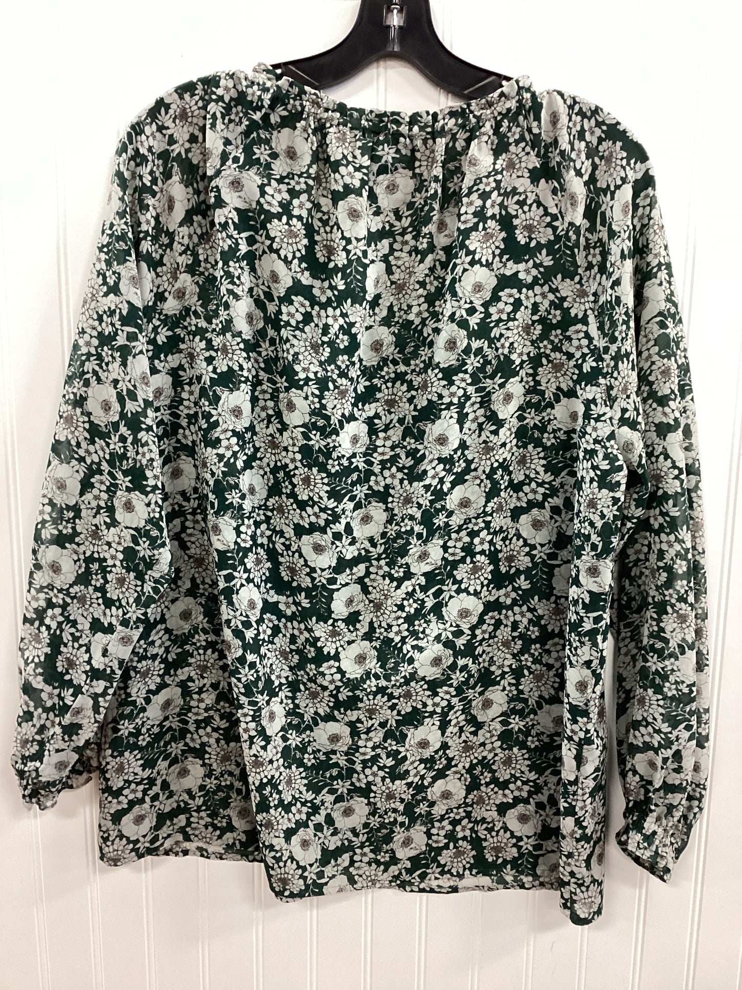 Top Ls By Cabi In Green, Size:Xs
