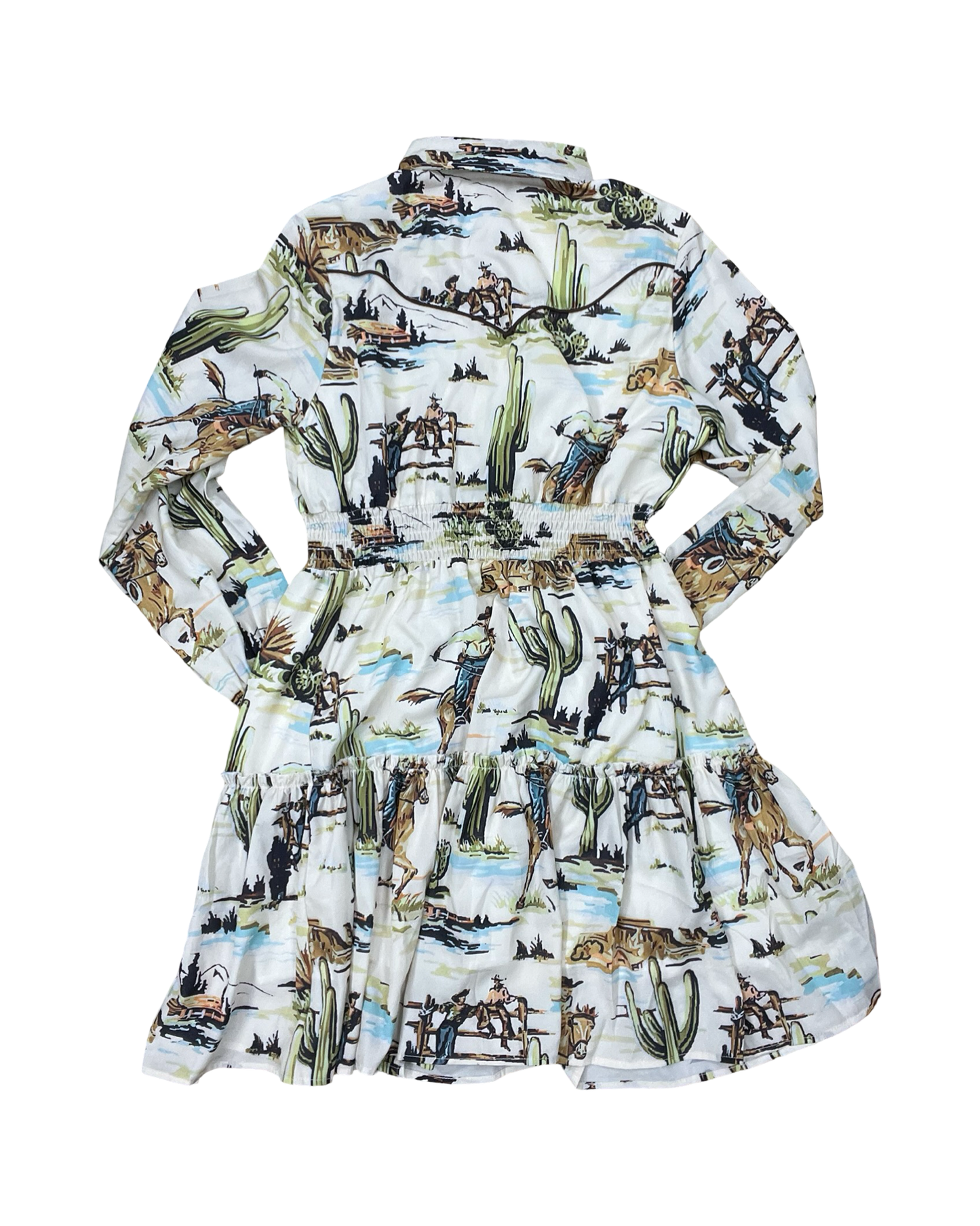 Dress Casual Midi By Clothes Mentor In Cream, Size:M