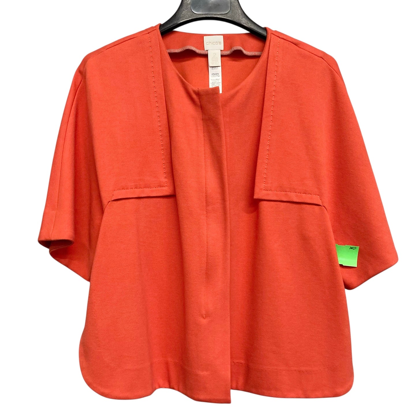 Blazer By Chicos In Orange, Size:L