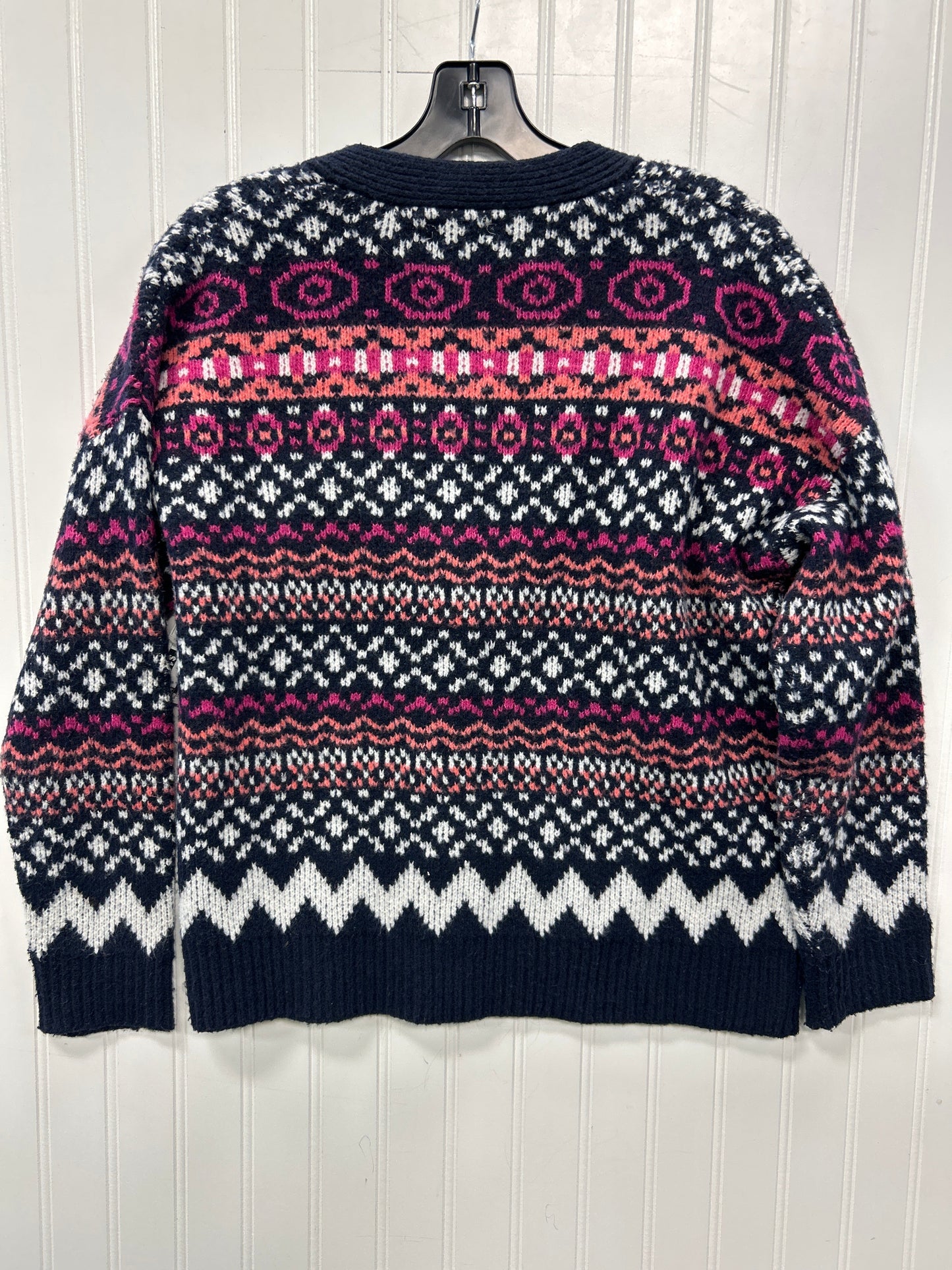 Sweater Cardigan By Cupcakes And Cashmere In Navy, Size:S