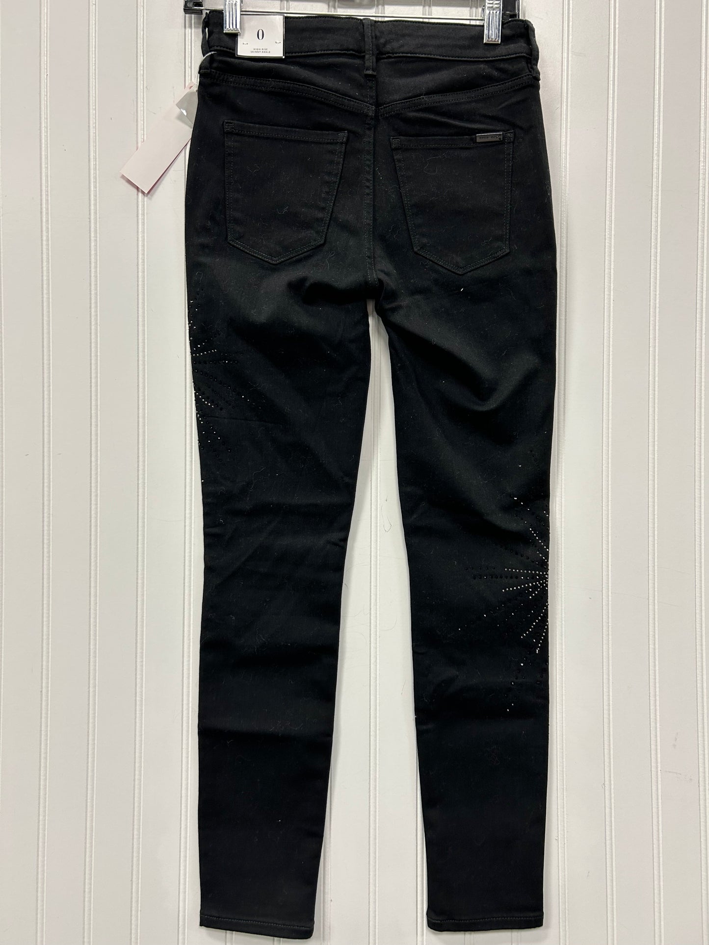 Jeans Skinny By White House Black Market In Black Denim, Size:0
