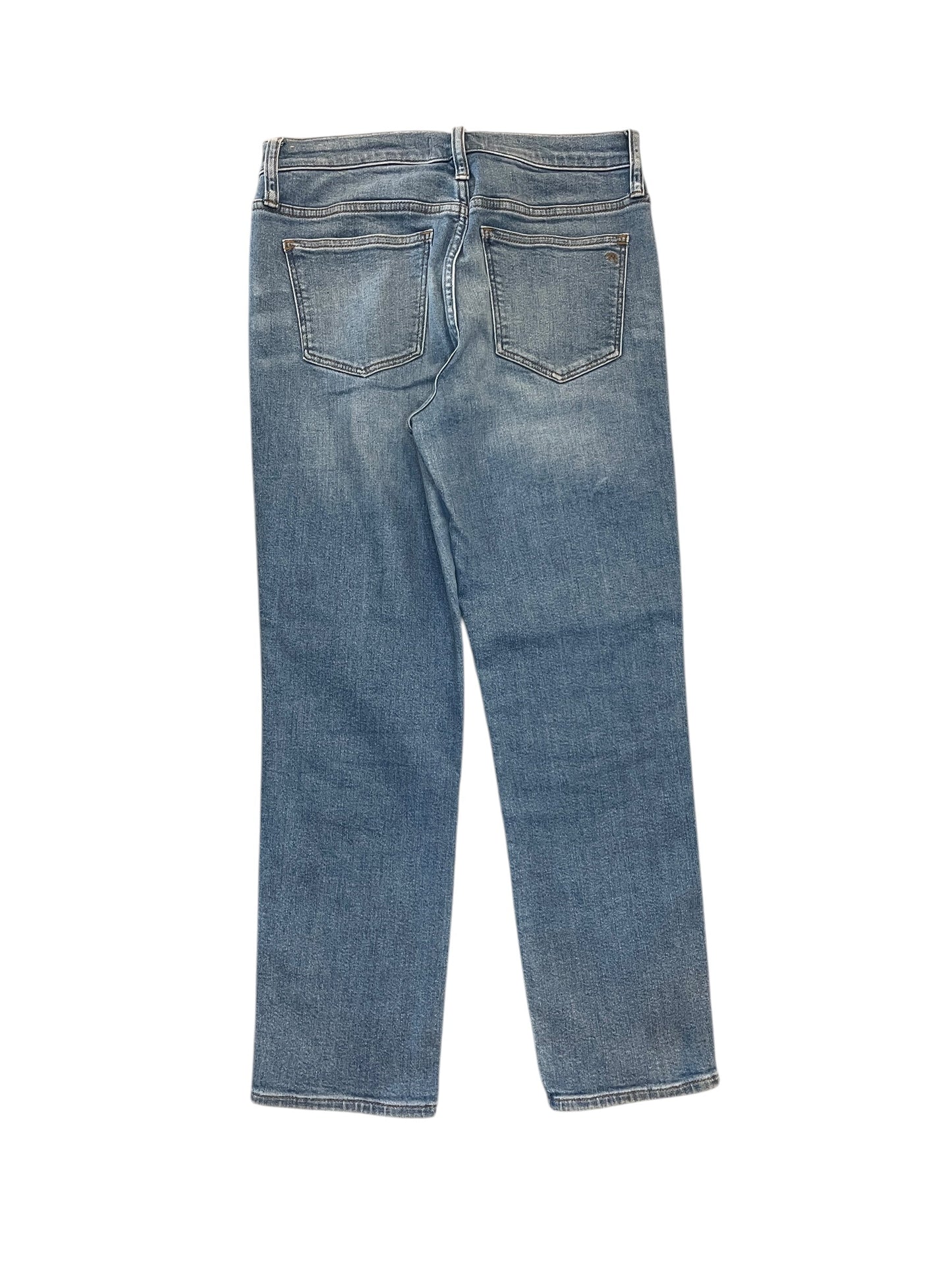 Jeans Straight By Madewell In Blue Denim, Size:2