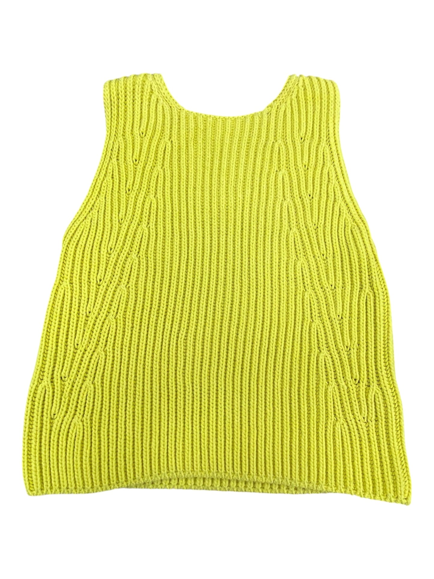 Top Sleeveless By Vince In Yellow, Size:S