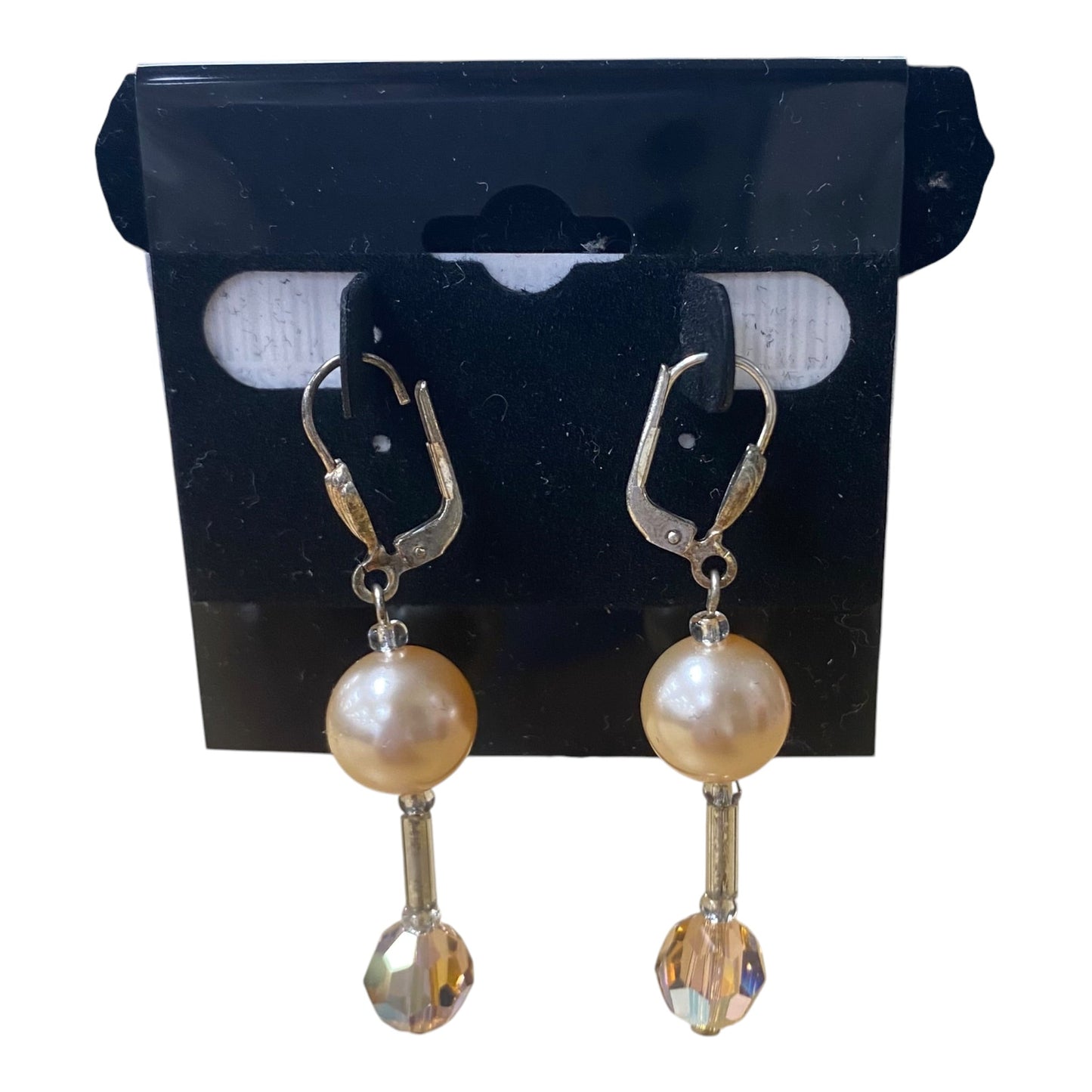 Earrings Dangle/Drop In Pink