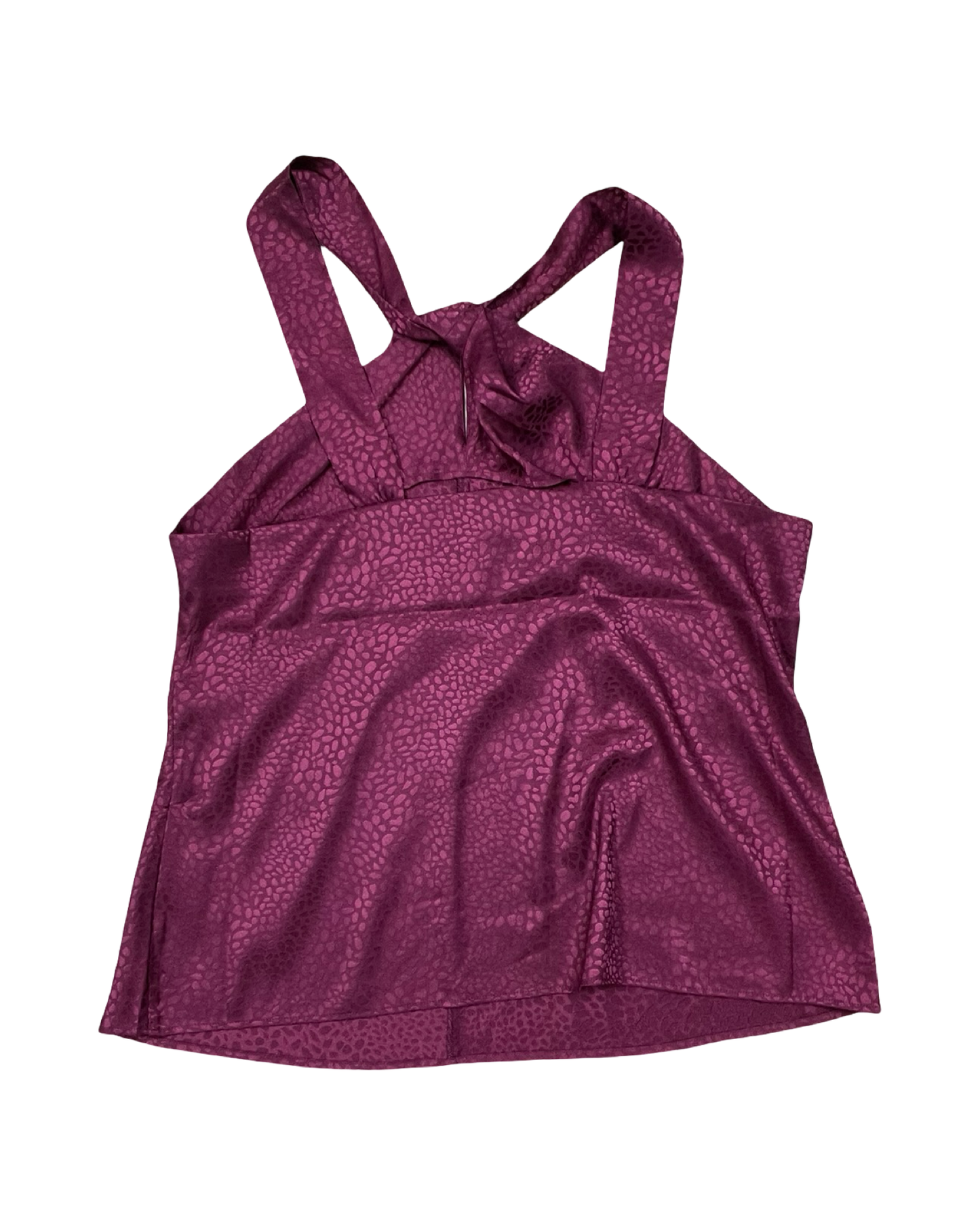 Top Sleeveless By Clothes Mentor In Maroon, Size:Xl
