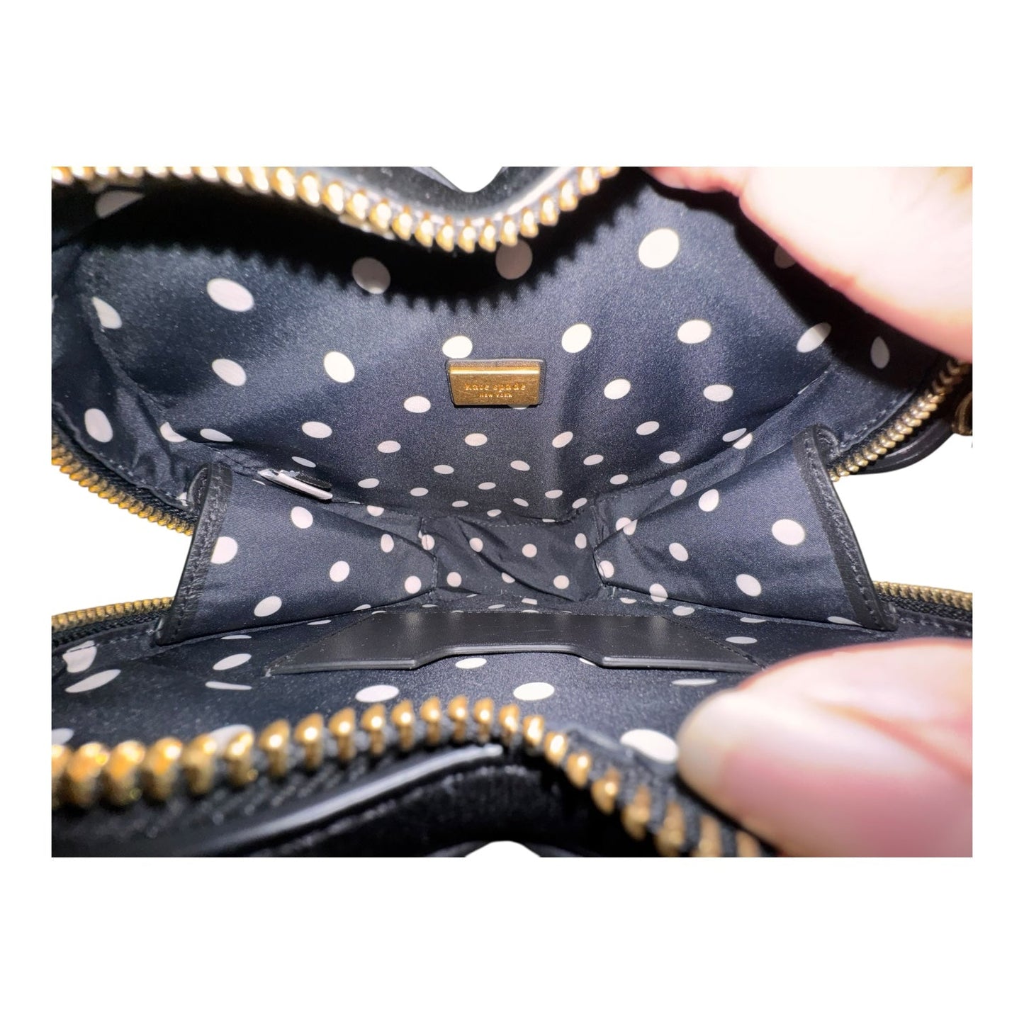 Handbag Designer By Kate Spade In Black, Size:Small