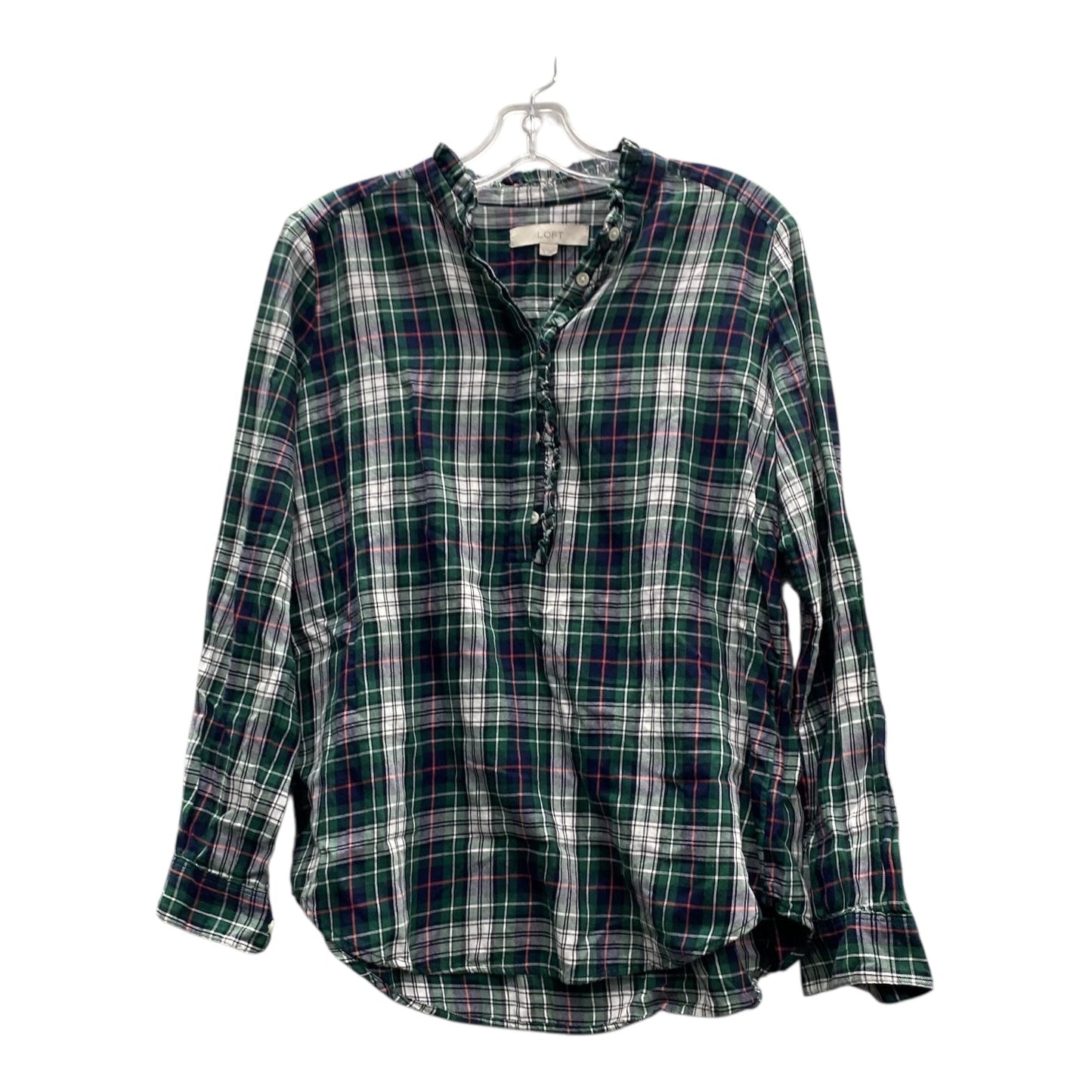 Top Ls By Loft In Green, Size:S