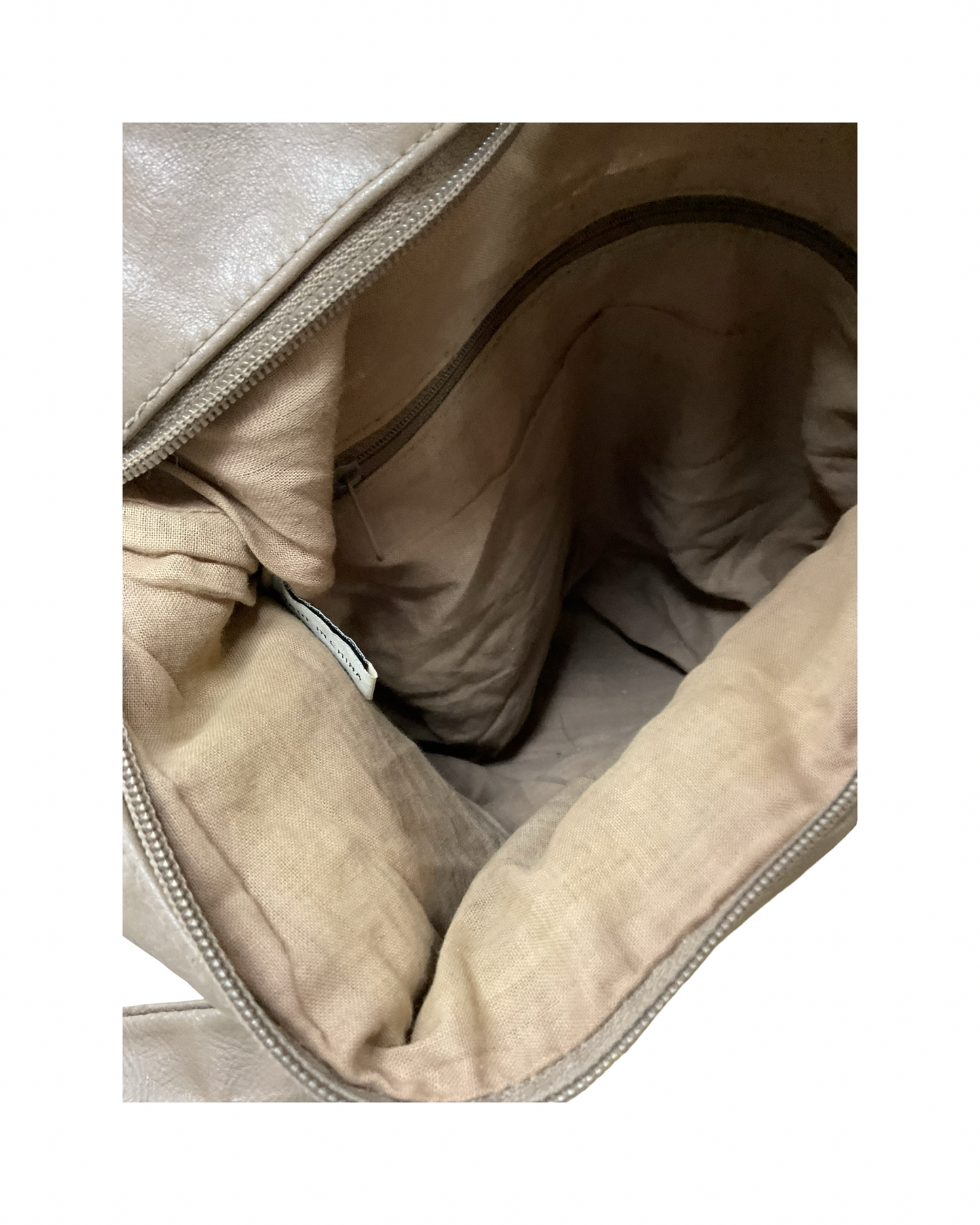 Handbag By Clothes Mentor In Taupe, Size:Large