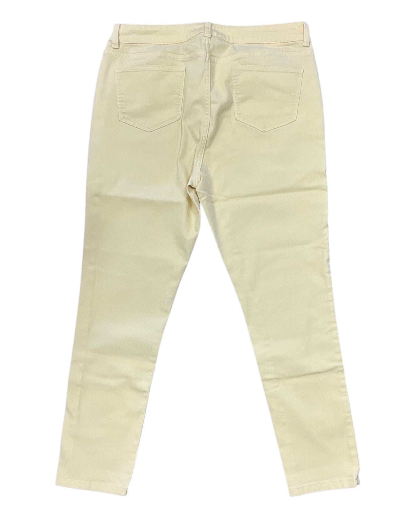 Jeans Skinny By Westport In Yellow, Size:14