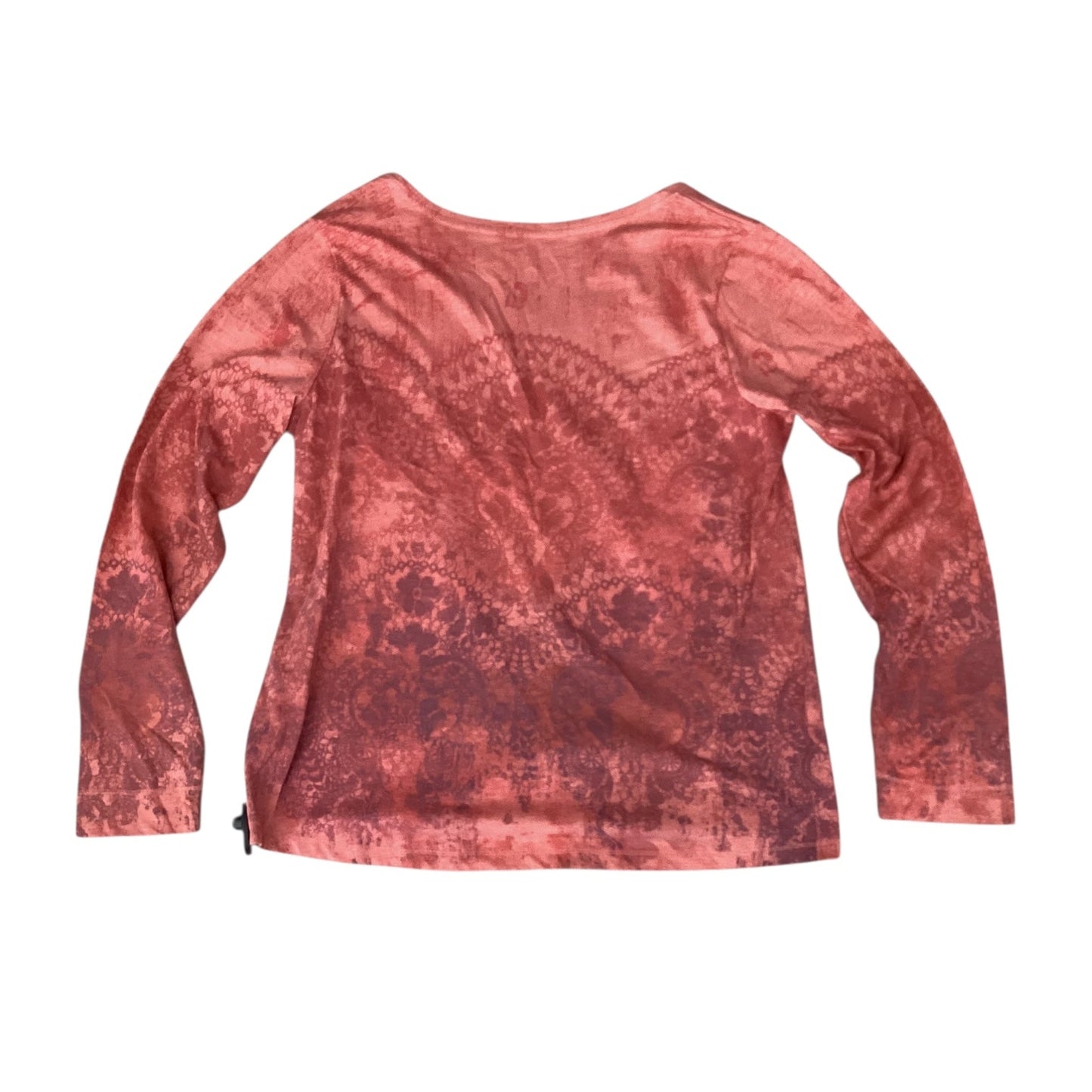 Top Ls By Sonoma In Coral, Size:Xl