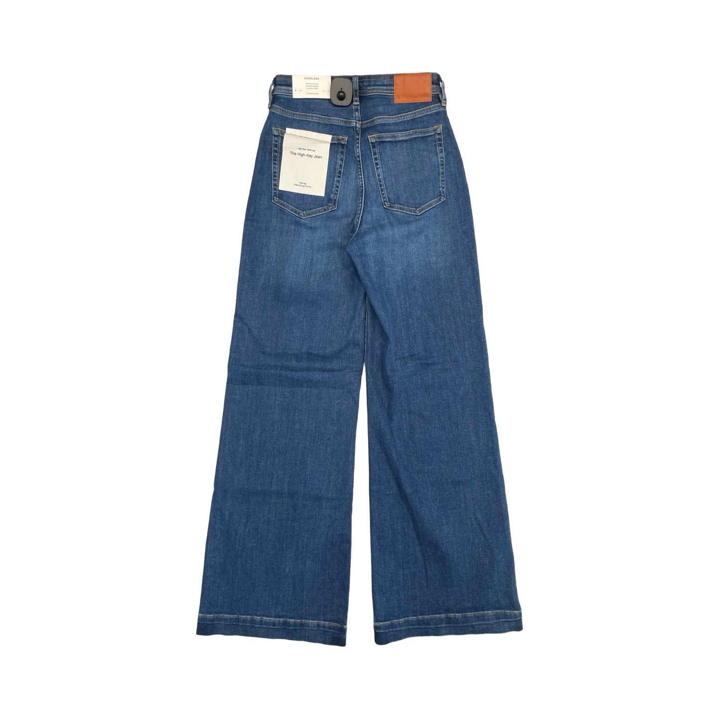 Jeans Wide Leg By Everlane In Blue Denim, Size:0