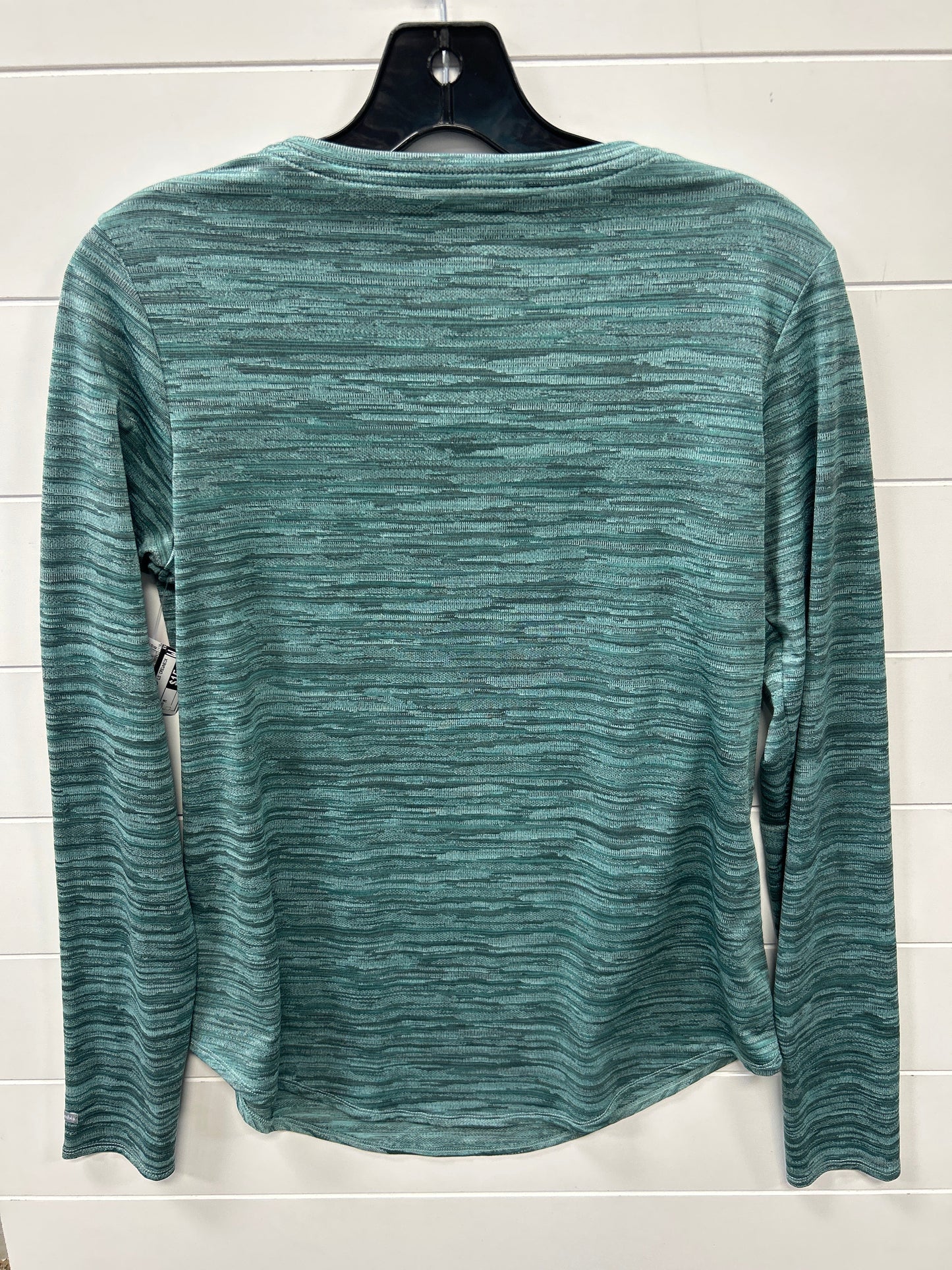 Athletic Top Ls Crewneck By Columbia In Teal, Size:M