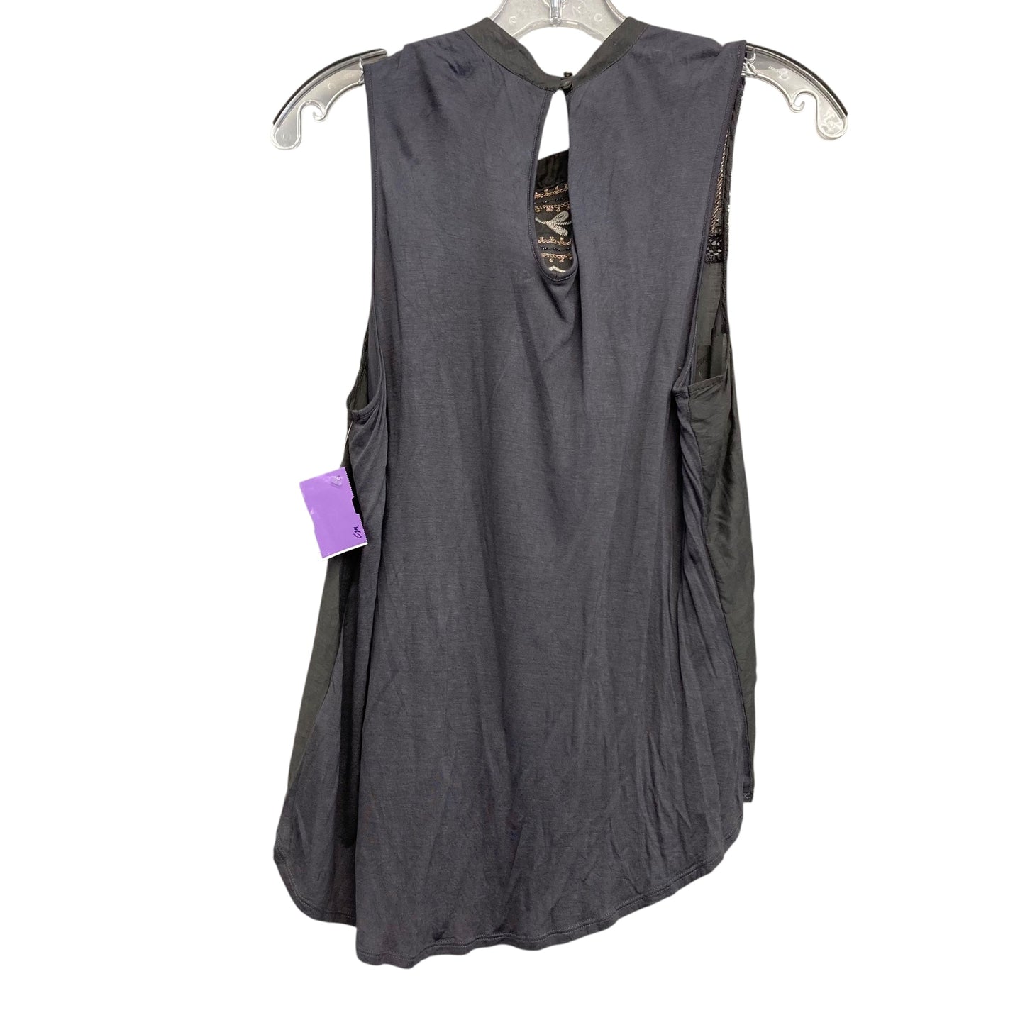 Top Sleeveless By Tiny In Grey, Size:L