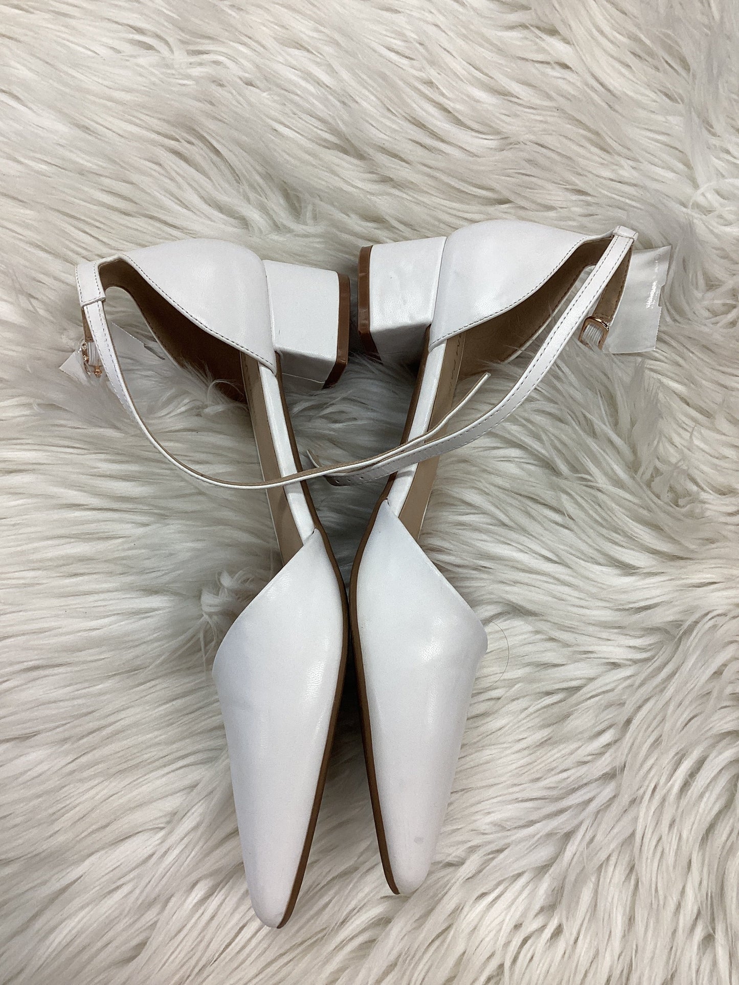 Shoes Heels Block By Dream Pairs In White, Size:11