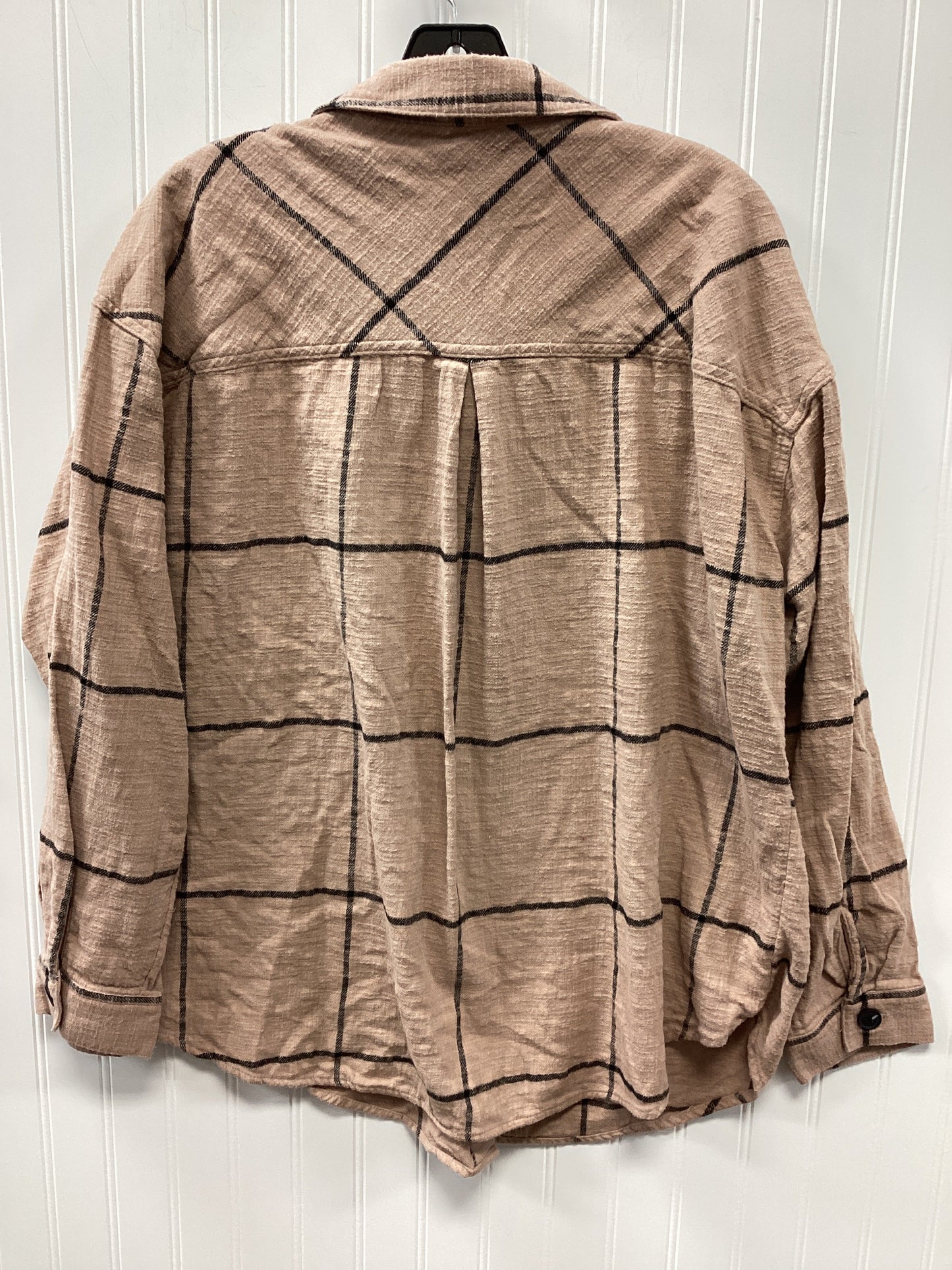 Top Ls By Maurices In Tan, Size:1X