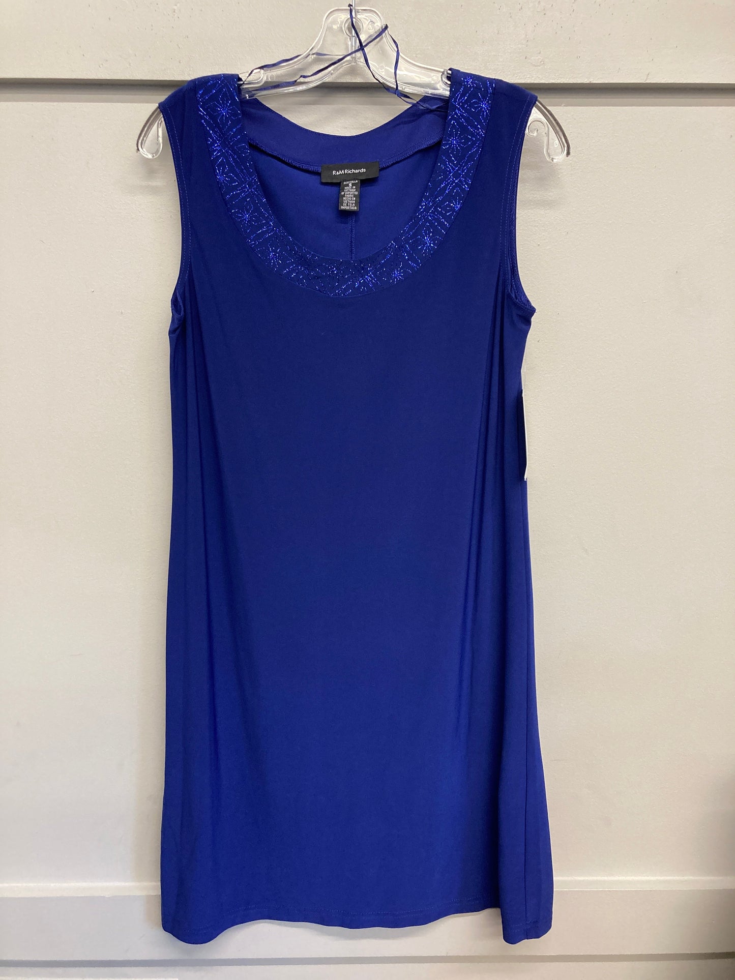Dress Party Short 2 pc. By R And M Richards In Blue, Size:S