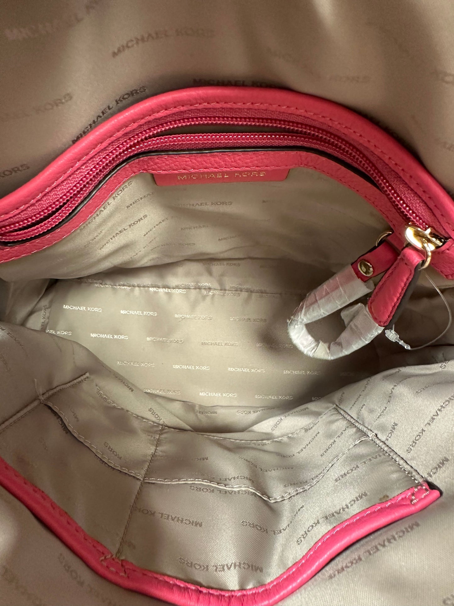 Backpack Designer By Michael Kors In Pink, Size:Small